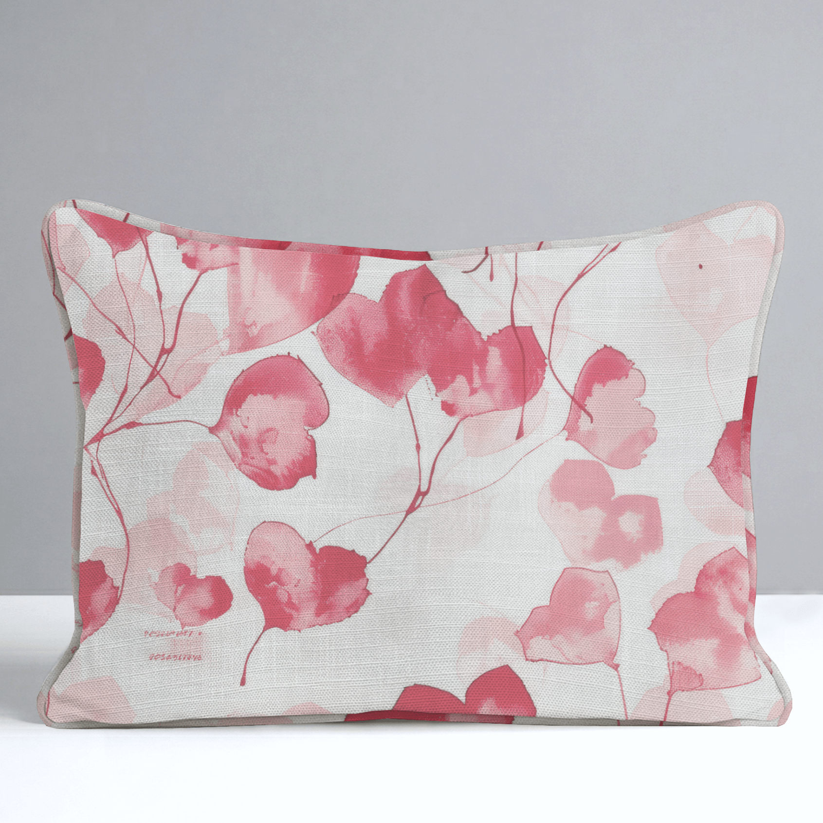 Lily's Love Notes Throw Pillow - Lemon Park