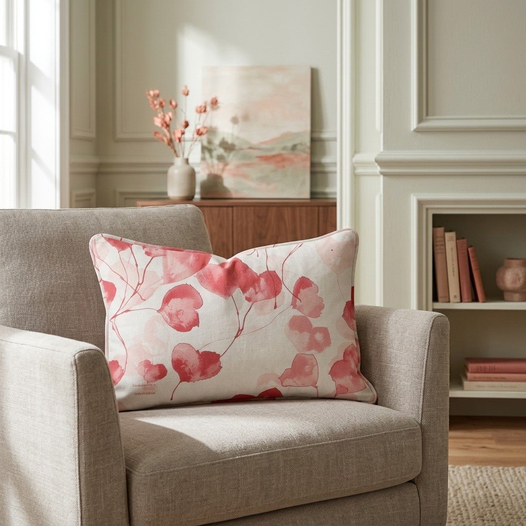 Lily's Love Notes Throw Pillow - Lemon Park