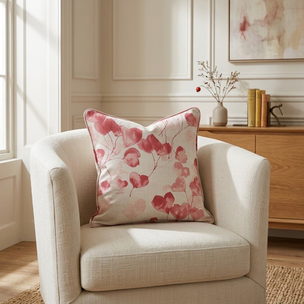Lily's Love Notes Throw Pillow - Lemon Park