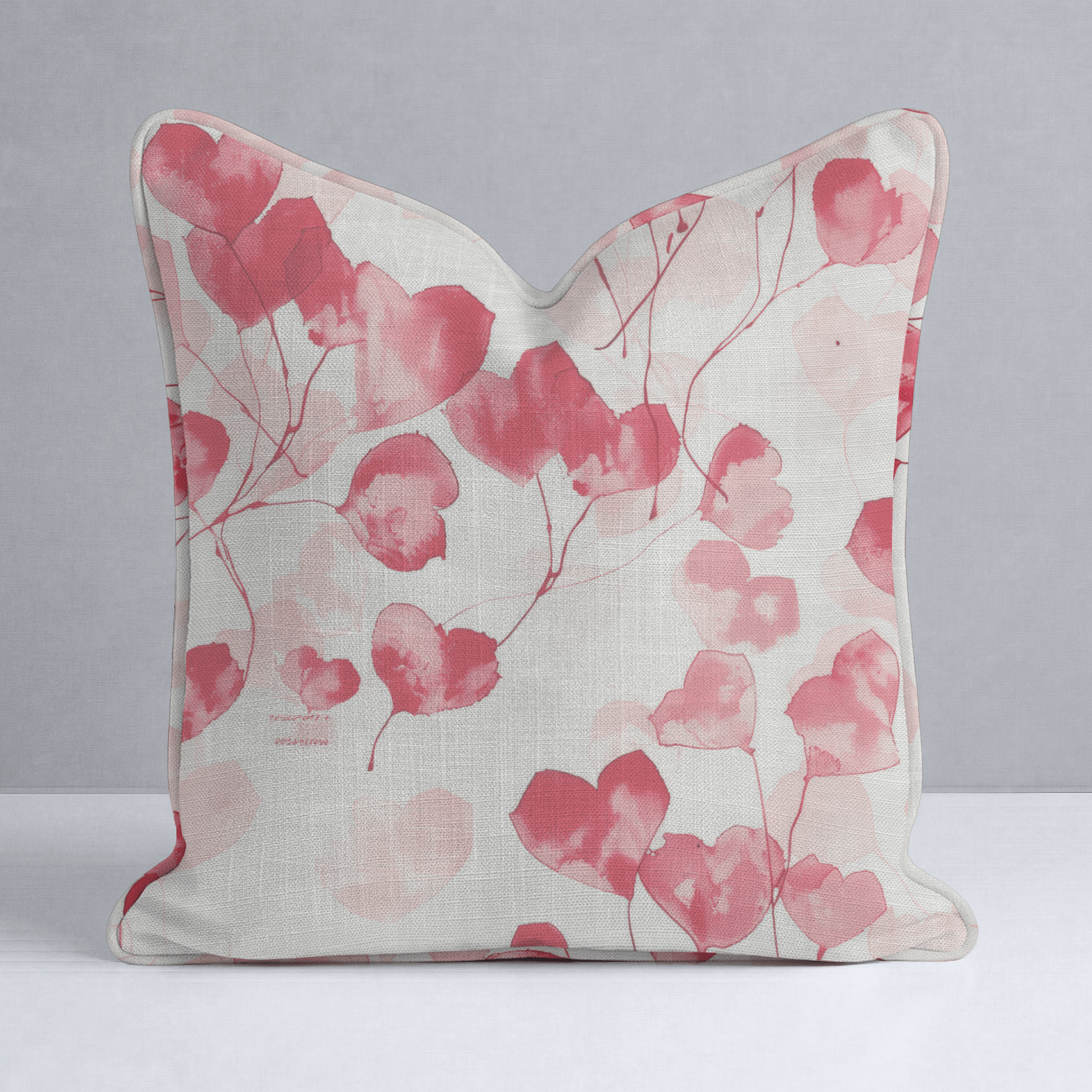 Lily's Love Notes Throw Pillow - Lemon Park