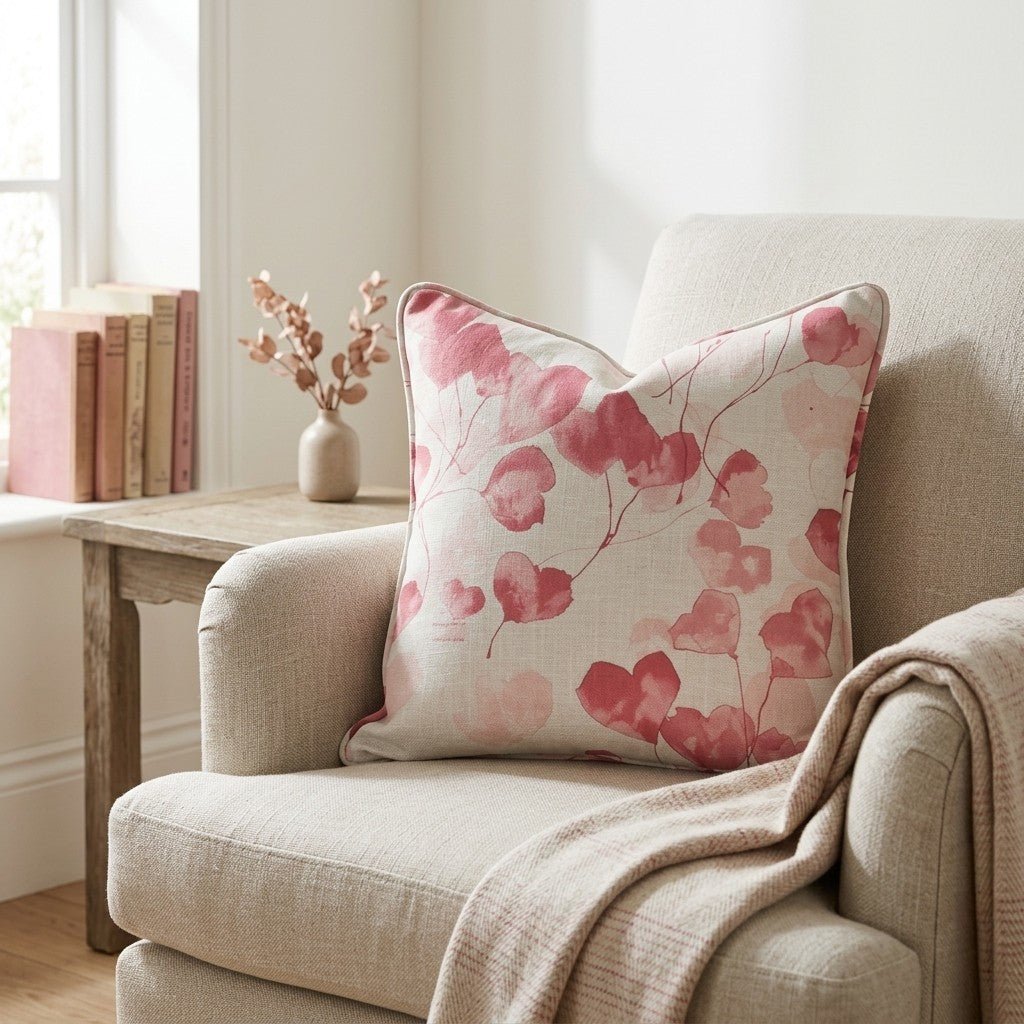 Lily's Love Notes Throw Pillow - Lemon Park