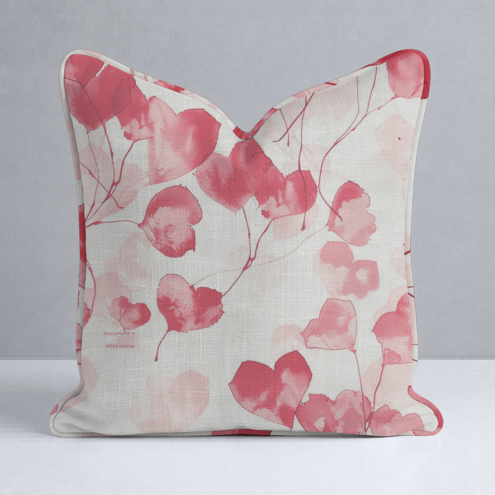 Lily's Love Notes Throw Pillow - Lemon Park