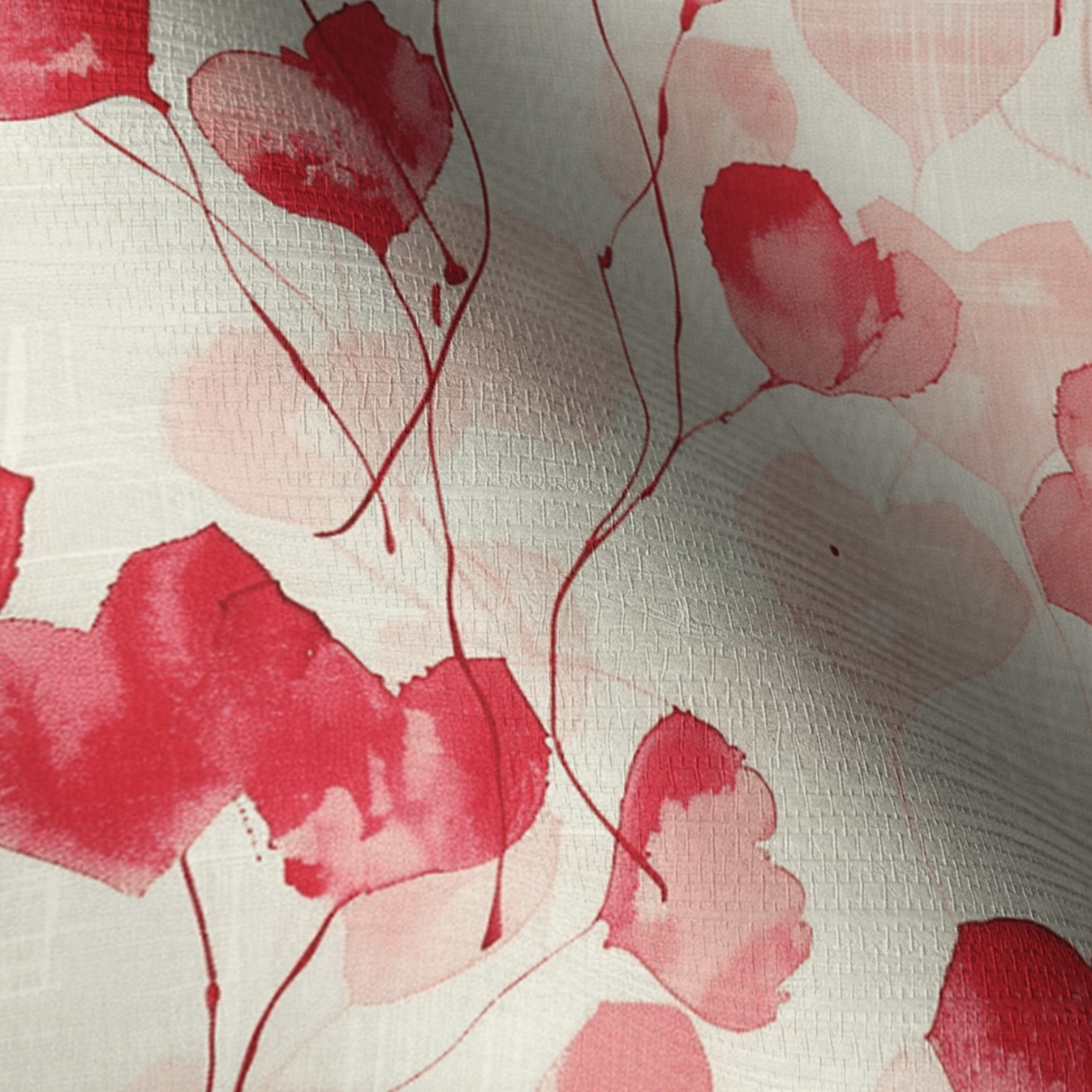 Lily's Love Notes Faux Grasscloth Wallpaper