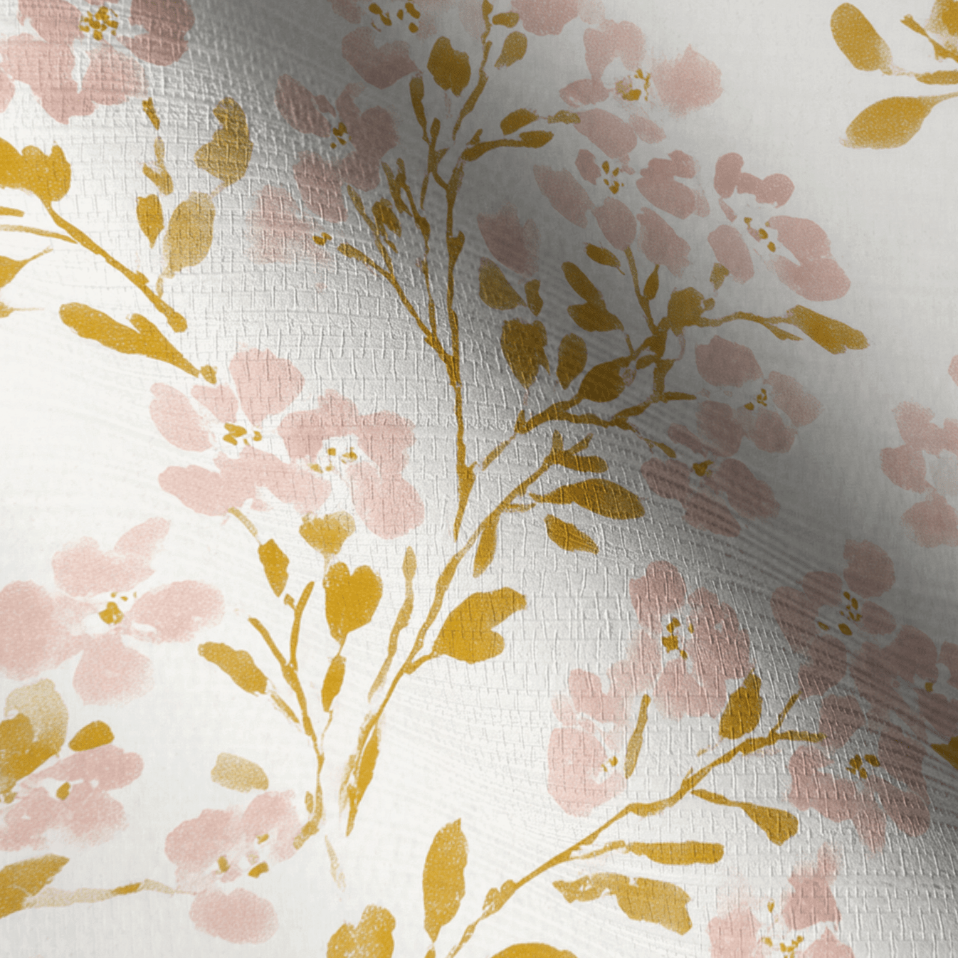 Linden Drive Faux Grasscloth Wallpaper - Lemon Park
