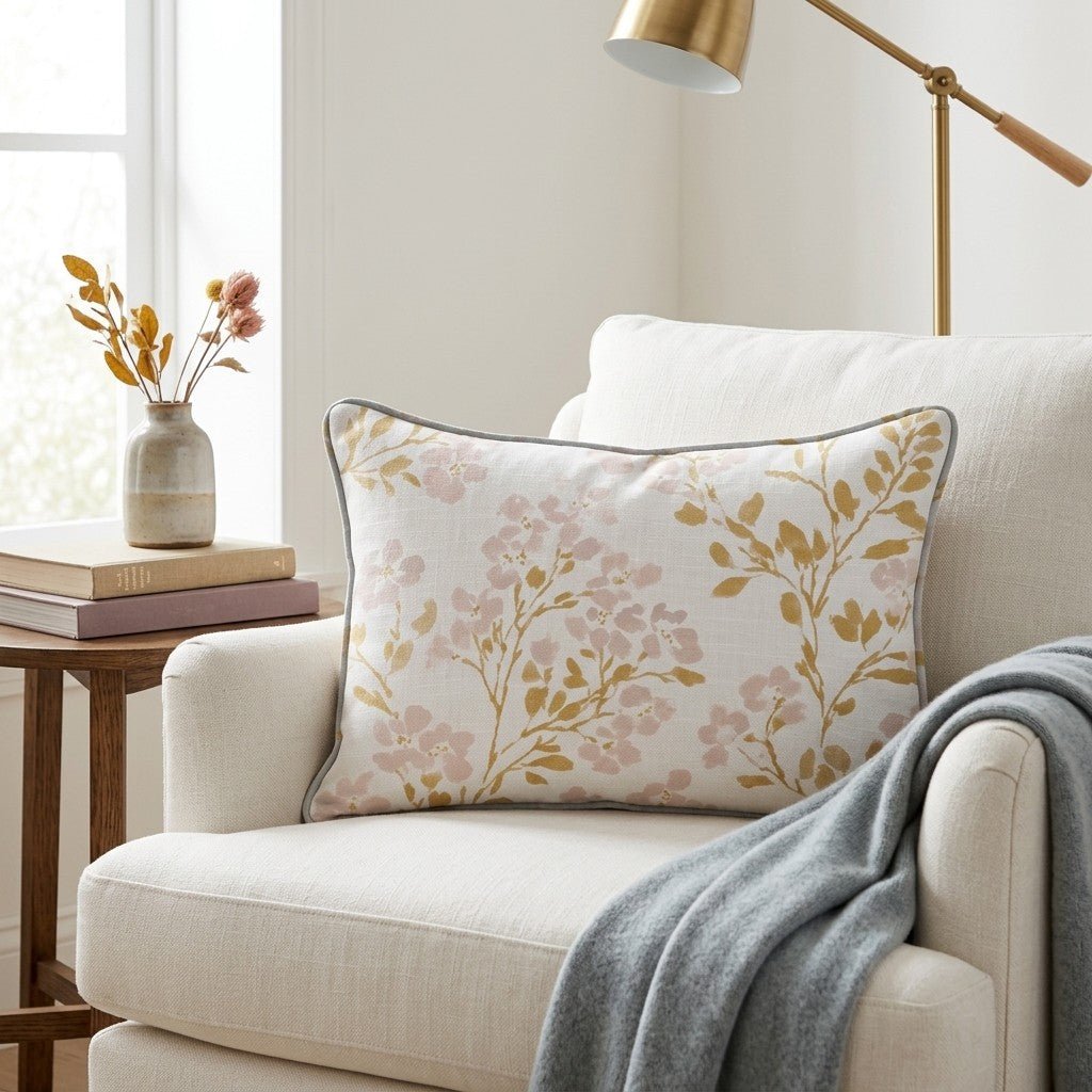 Linden Drive Throw Pillow - Lemon Park
