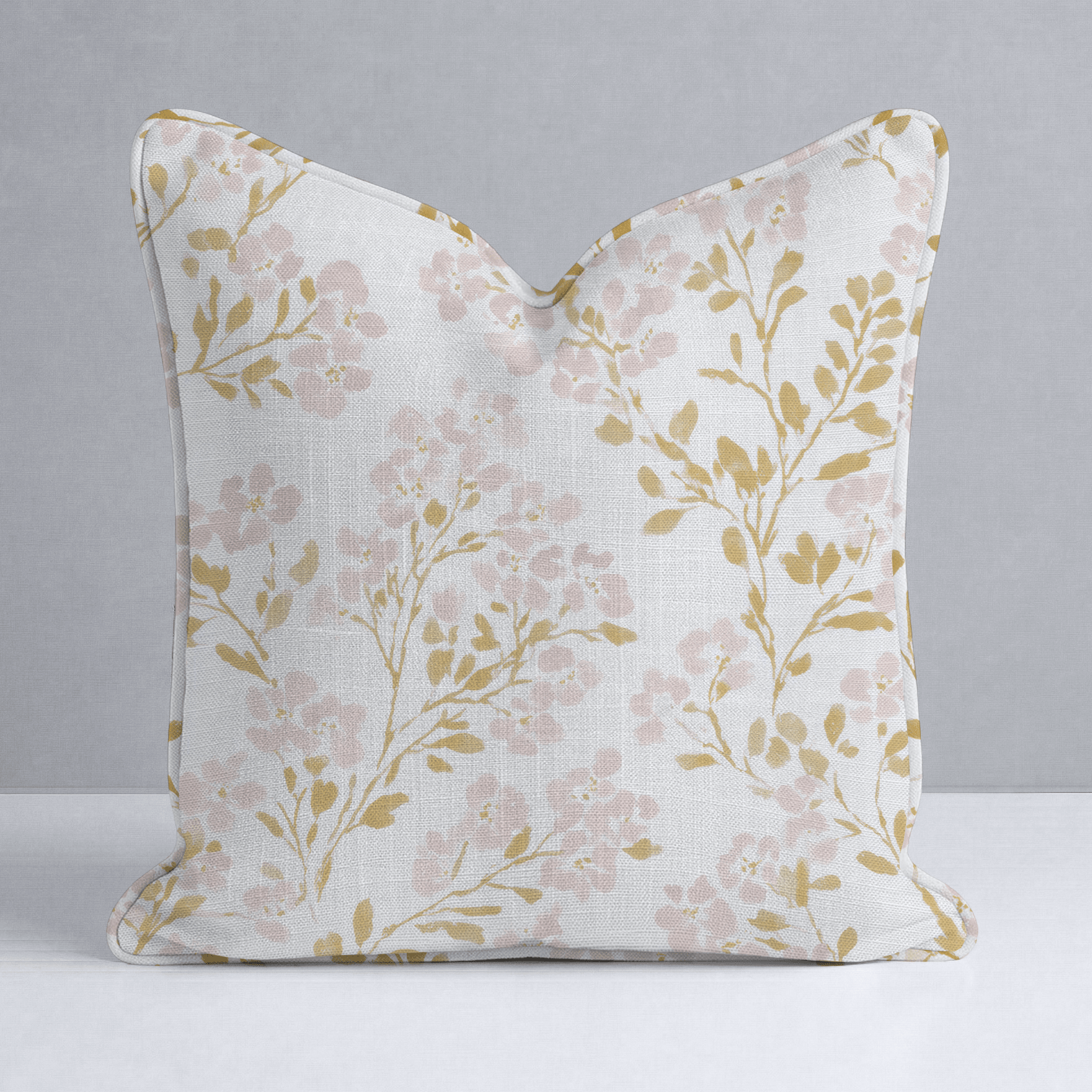 Linden Drive Throw Pillow - Lemon Park
