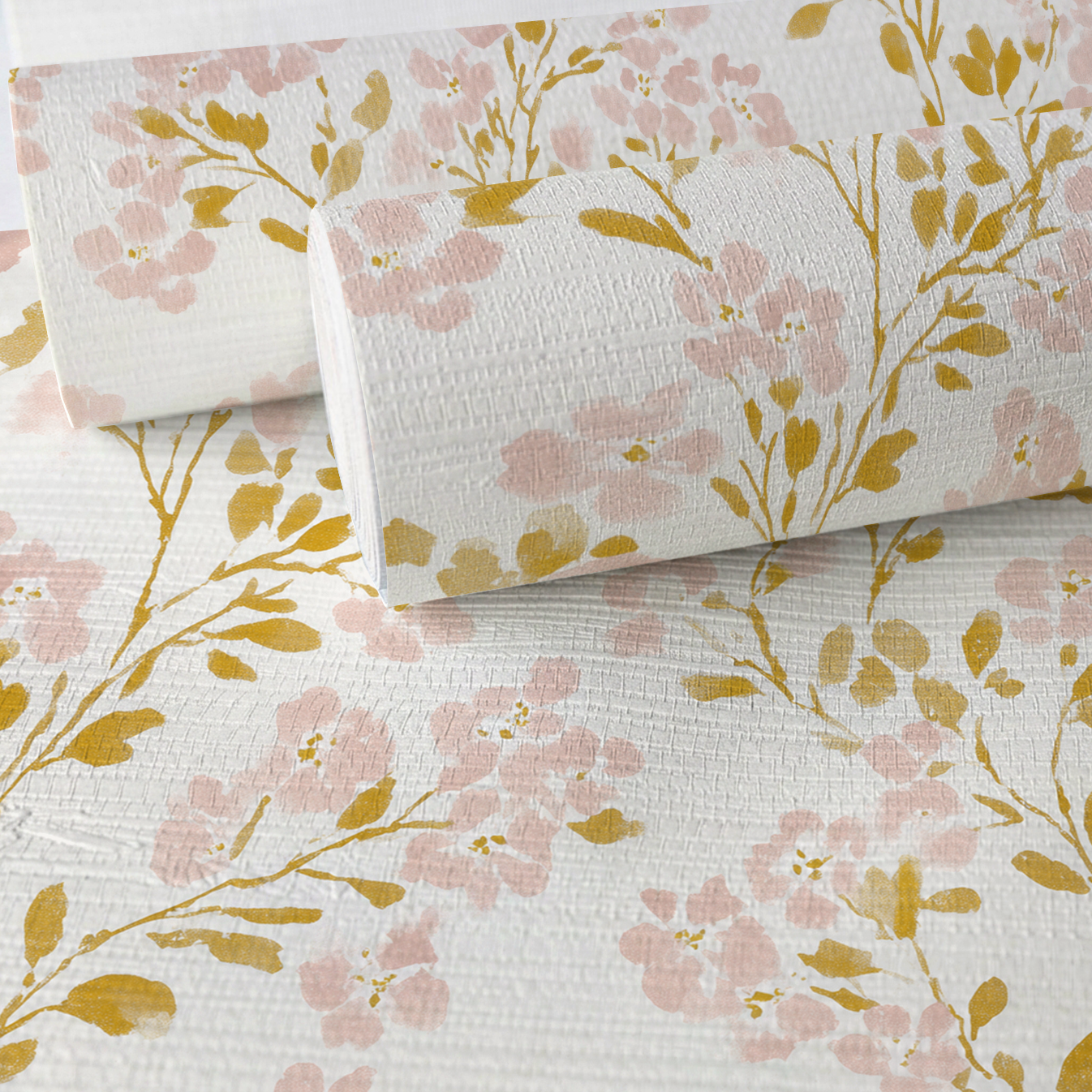 Linden Drive Faux Grasscloth Wallpaper