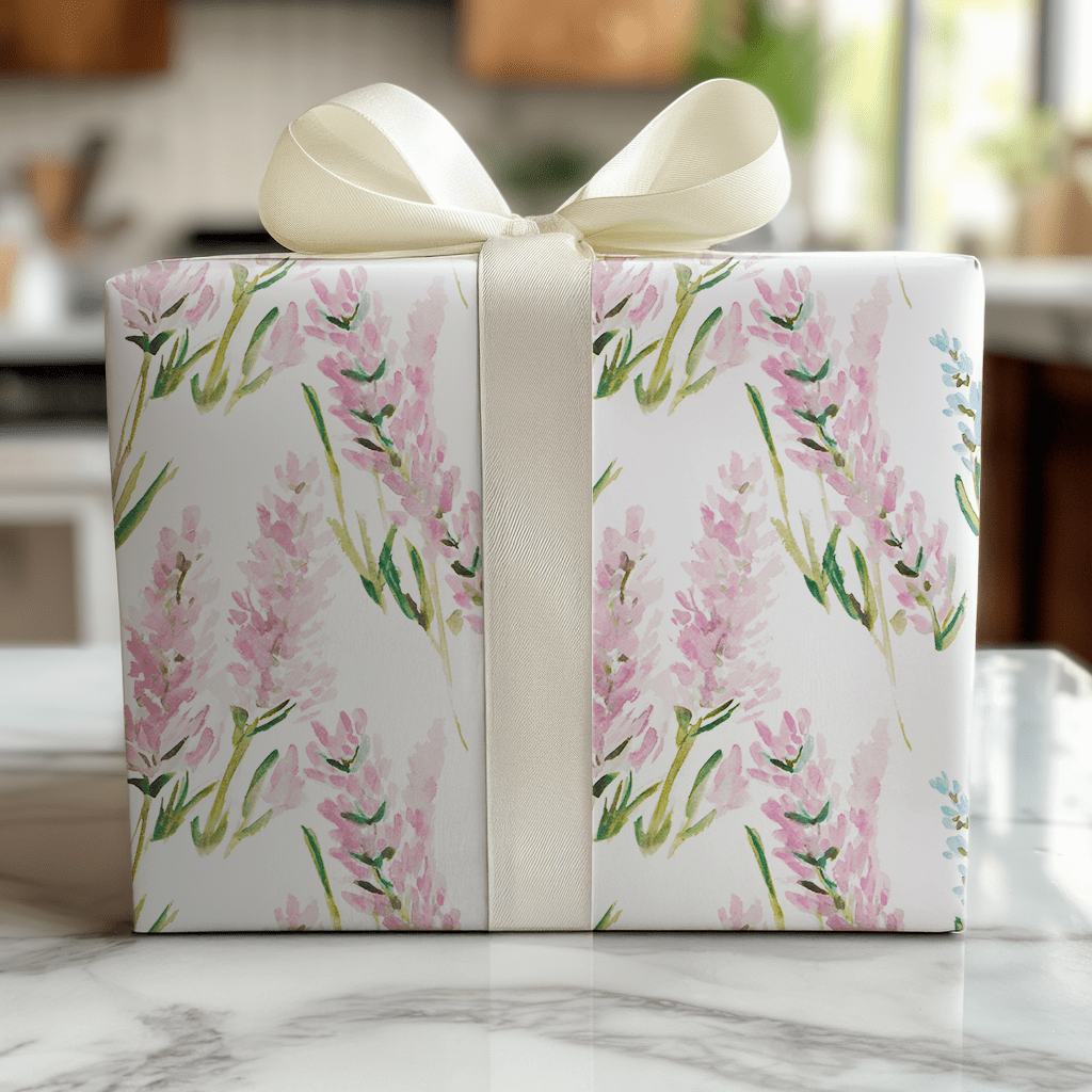 Lindsey Lavendar - Wrapping Paper - Lemon Park