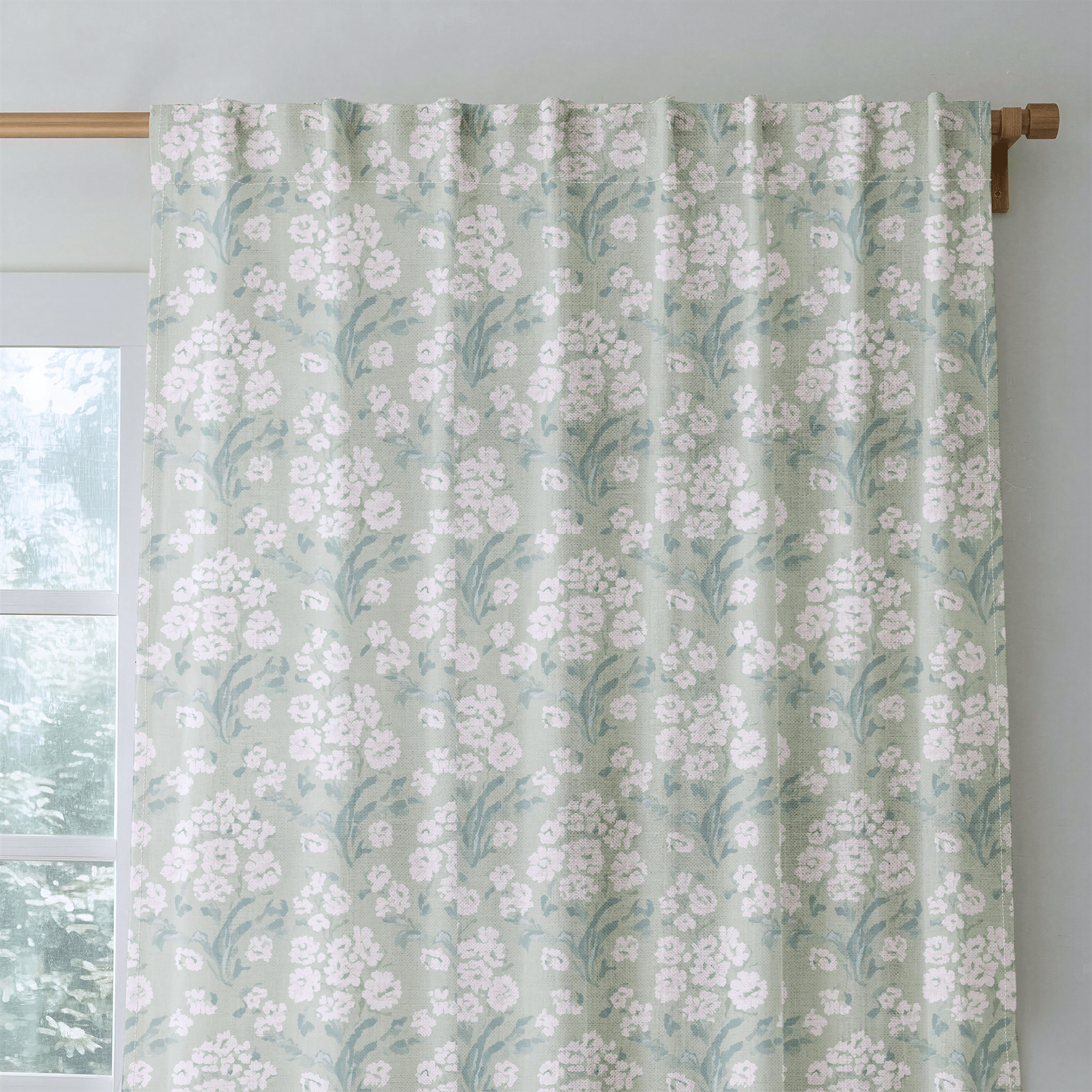 Linen Bloom - Drapery - Lemon Park