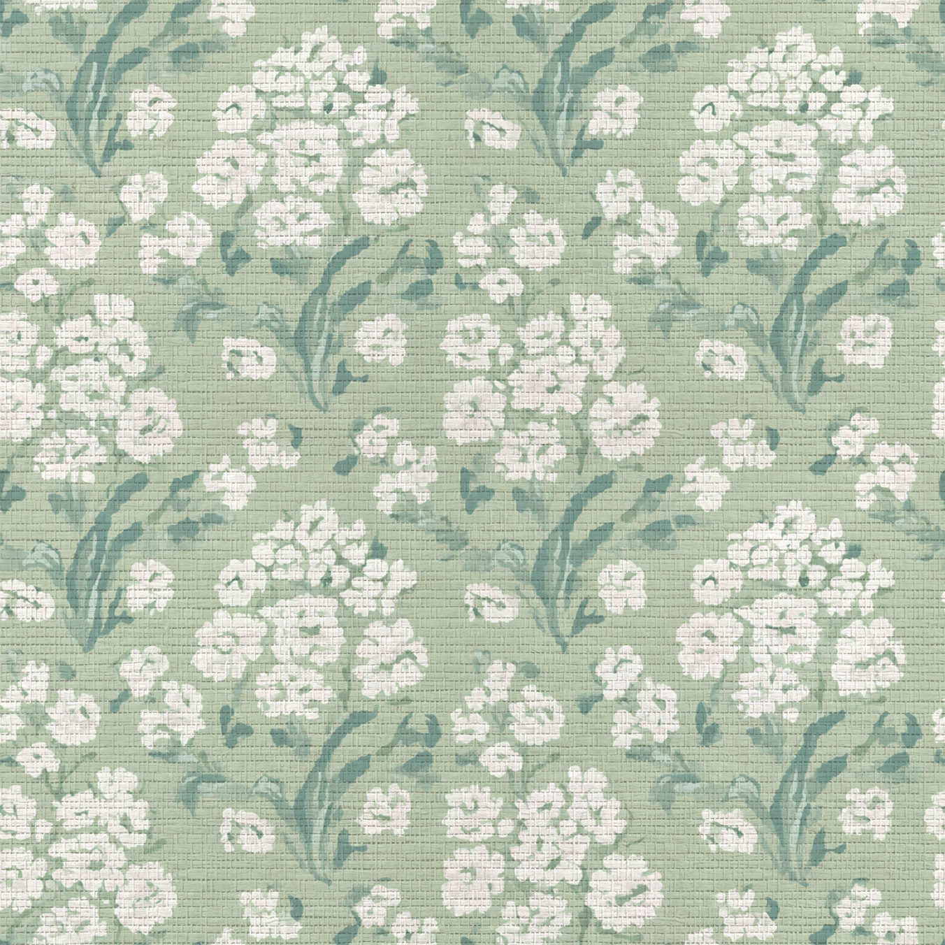 Linen Bloom Faux Grasscloth Wallpaper - Lemon Park