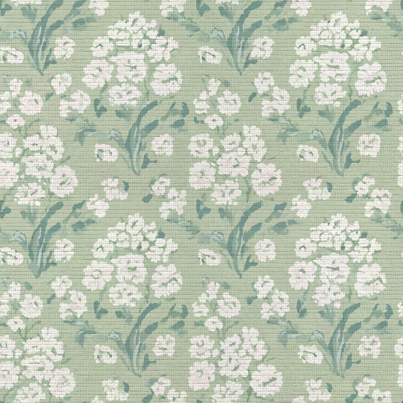 Linen Bloom Faux Grasscloth Wallpaper