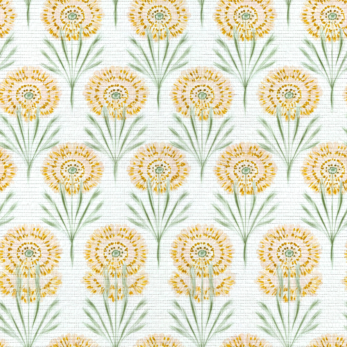 Linen Gold Faux Grasscloth Wallpaper