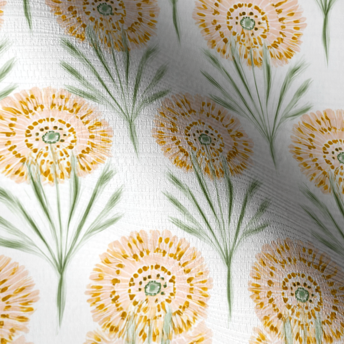 Linen Gold Faux Grasscloth Wallpaper