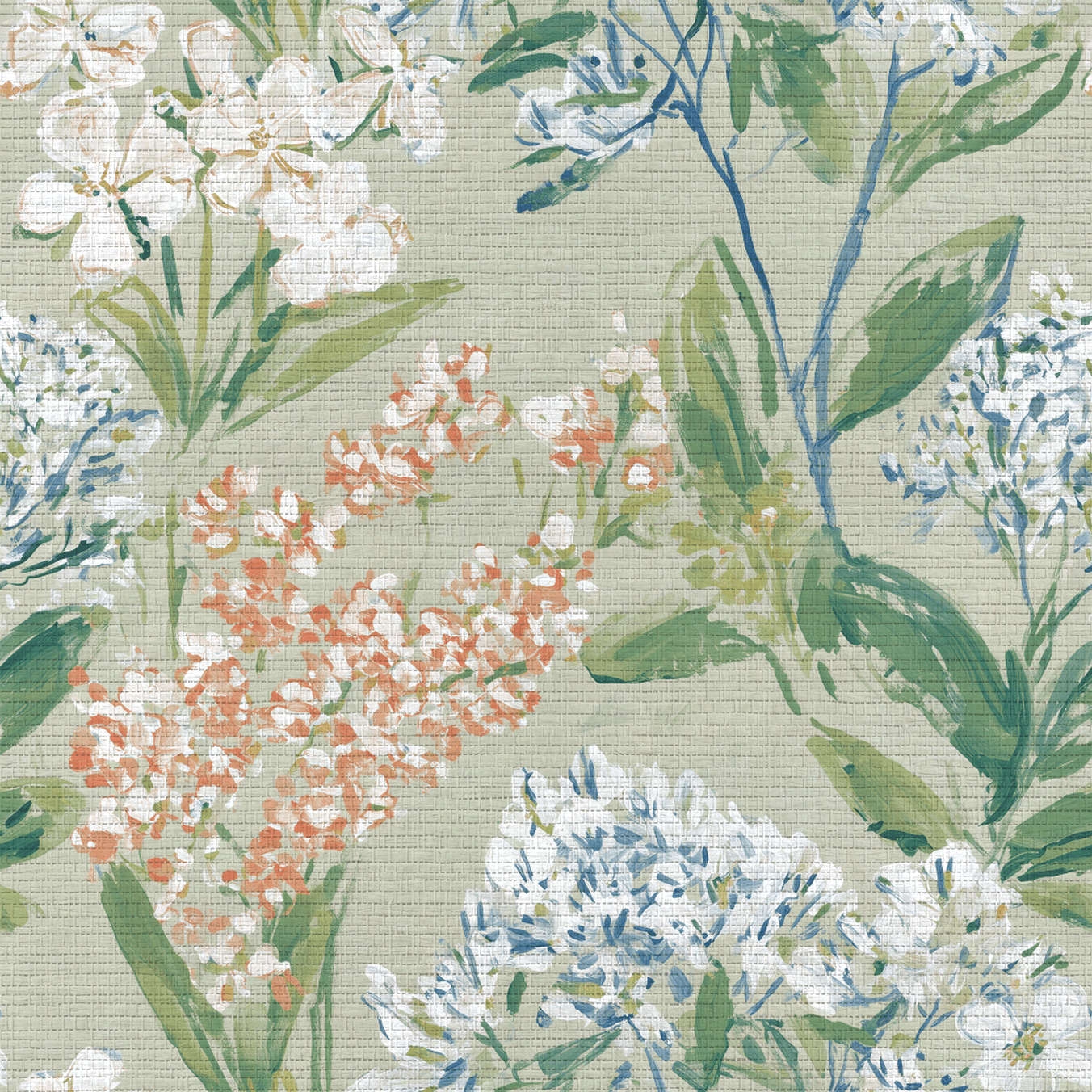 Lisette Faux Grasscloth Wallpaper - Lemon Park