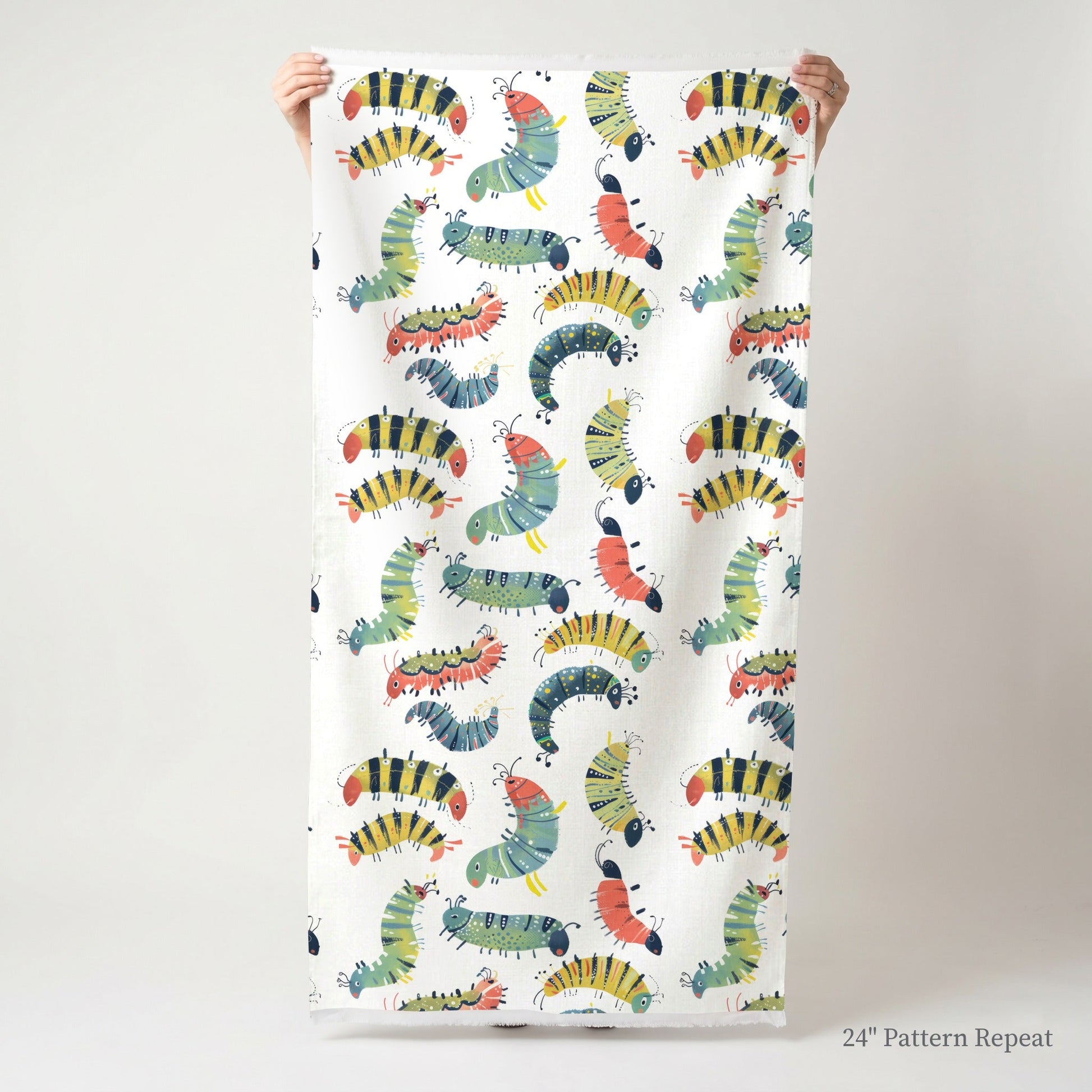 Little Caterpillar - Fabric - Lemon Park
