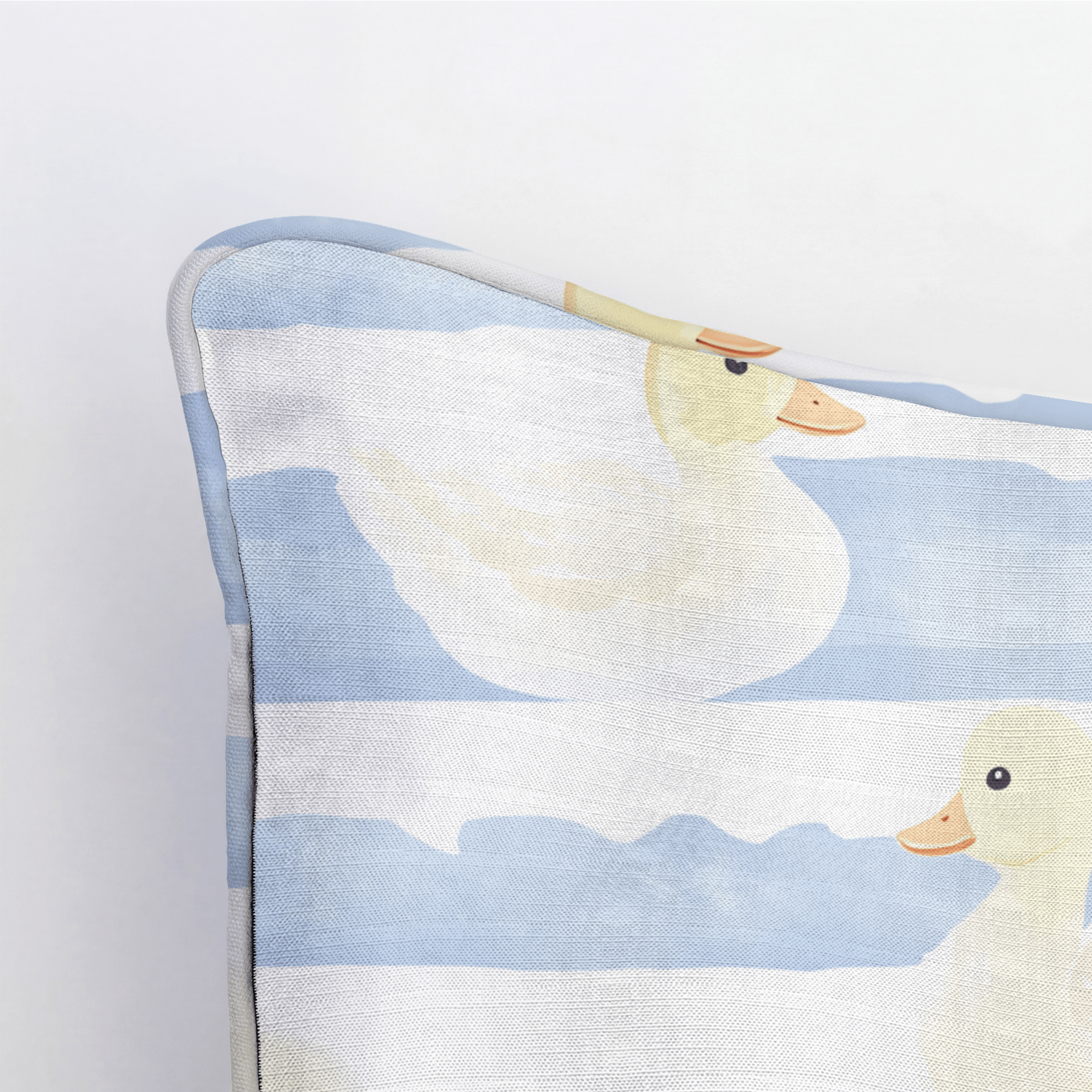 Little Ducklings Throw Pillow - Lemon Park