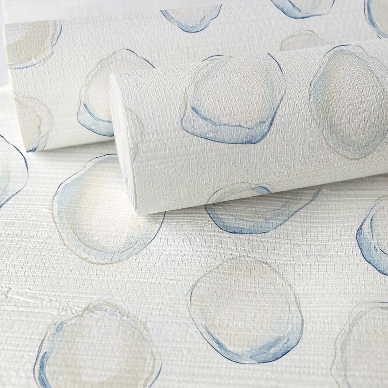 Little Pearls Faux Grasscloth Wallpaper