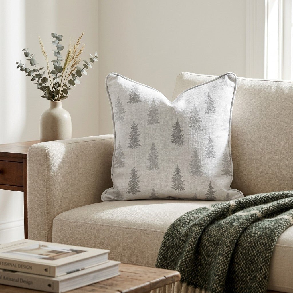 Little Pine Lane Throw Pillow - Lemon Park