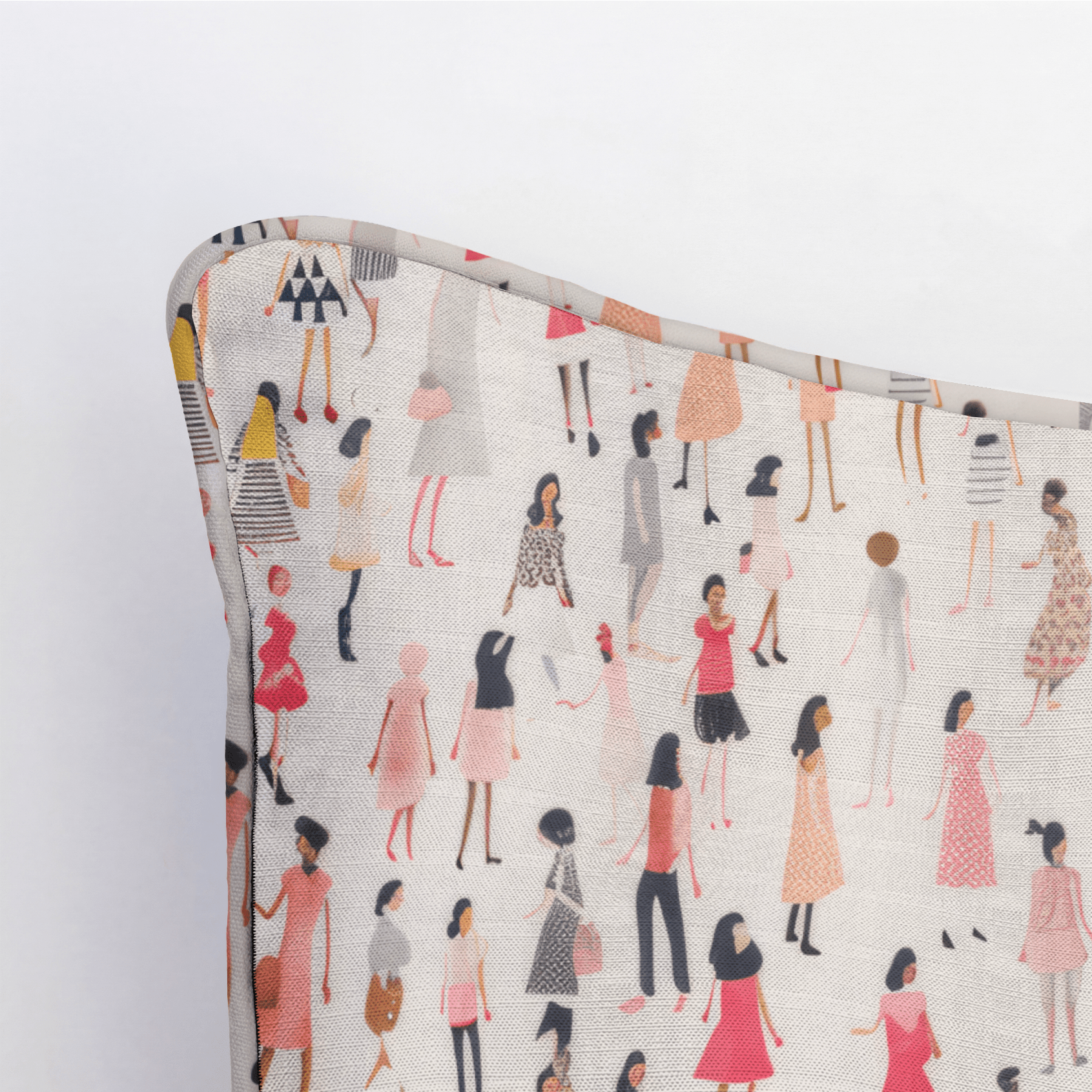 Little Women Throw Pillow - Lemon Park