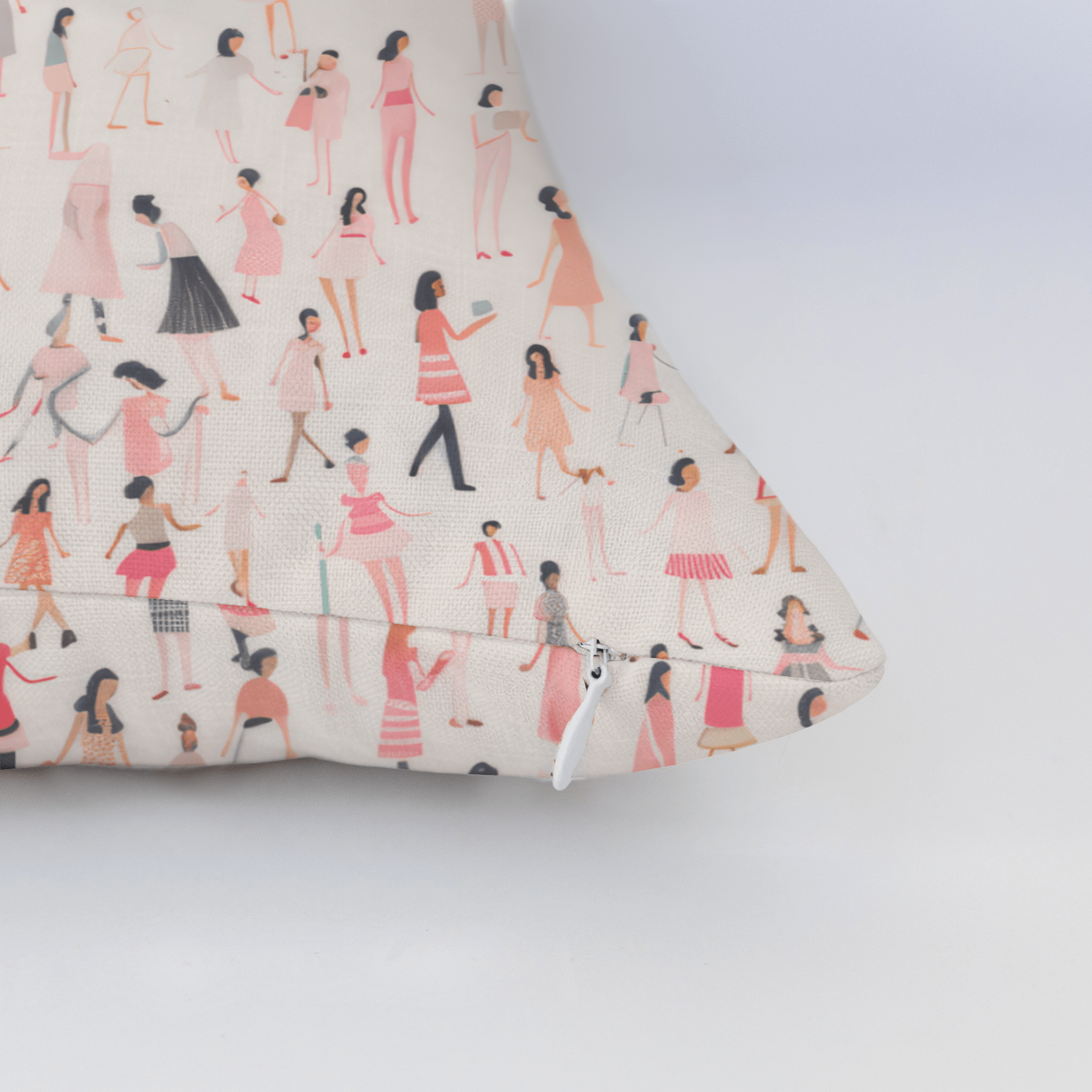 Little Women Throw Pillow - Lemon Park
