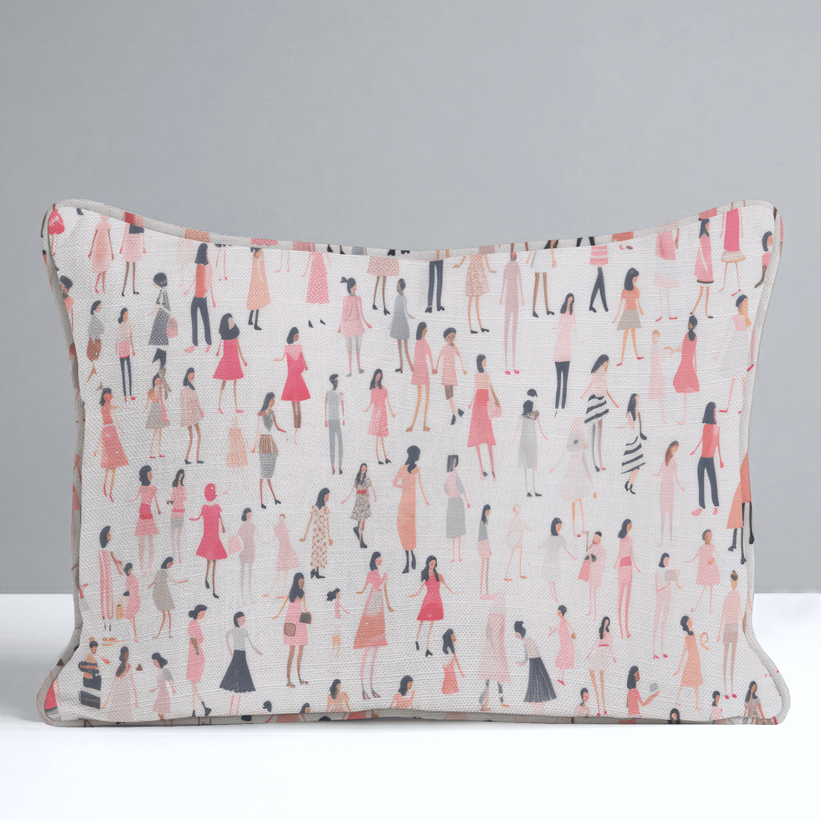 Little Women Throw Pillow - Lemon Park