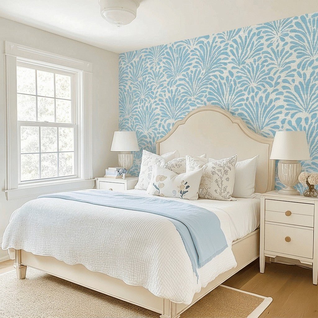 Livvy Faux Grasscloth Wallpaper - Lemon Park