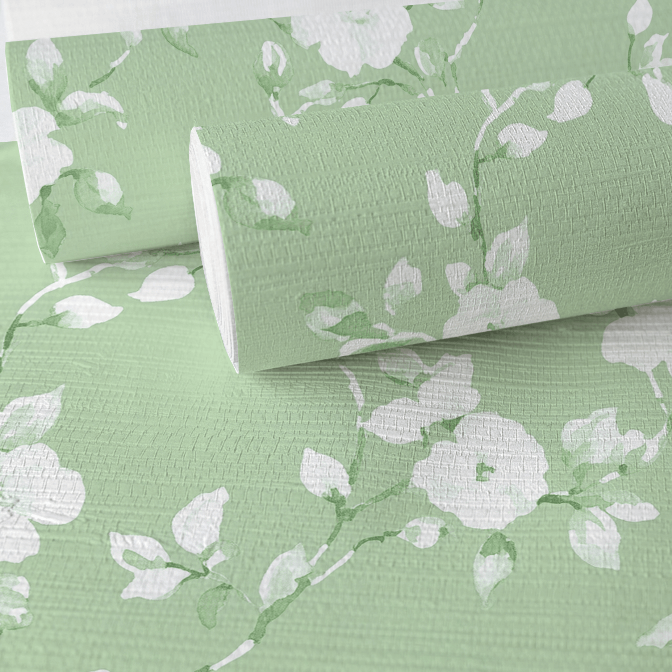 Lola Faux Grasscloth Wallpaper - Lemon Park