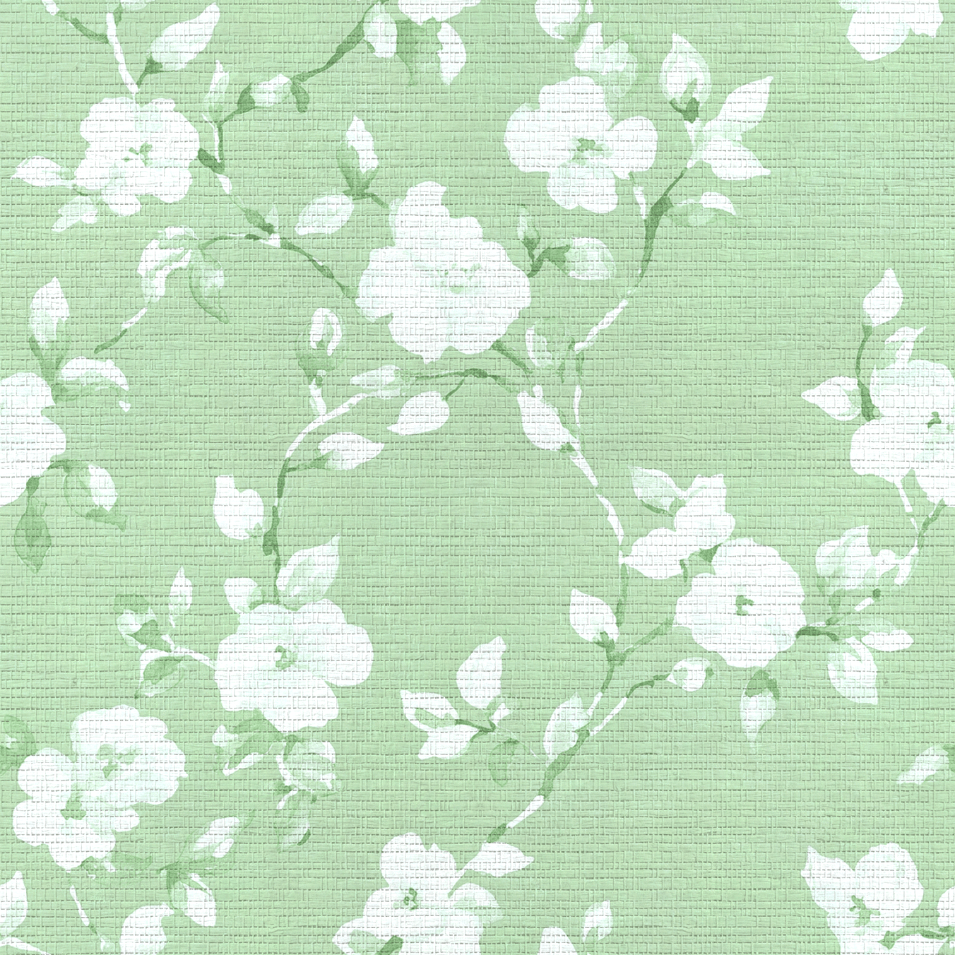 Lola Faux Grasscloth Wallpaper - Lemon Park