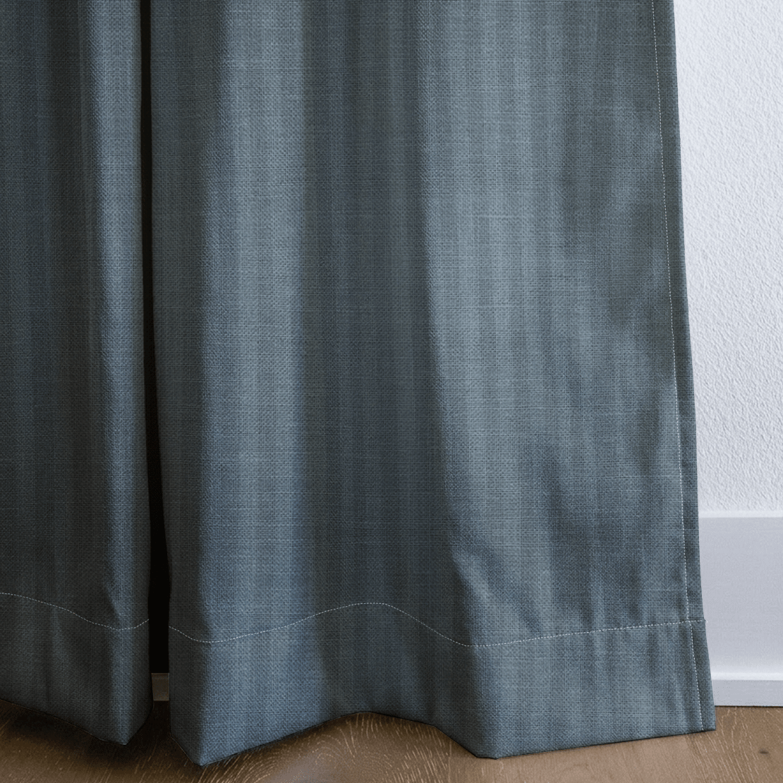 Loose Stems Juniper Stripe - Drapery - Lemon Park