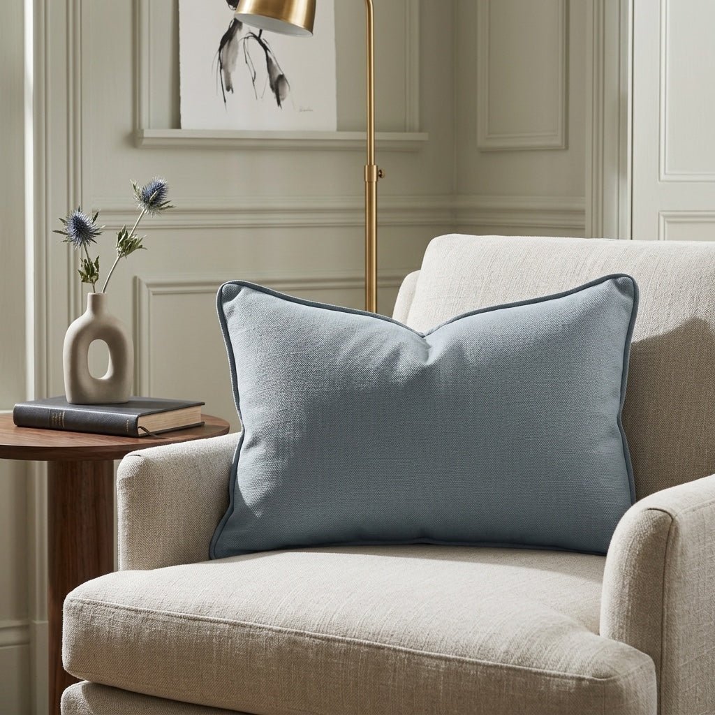 Loose Stems Juniper Throw Pillow - Lemon Park