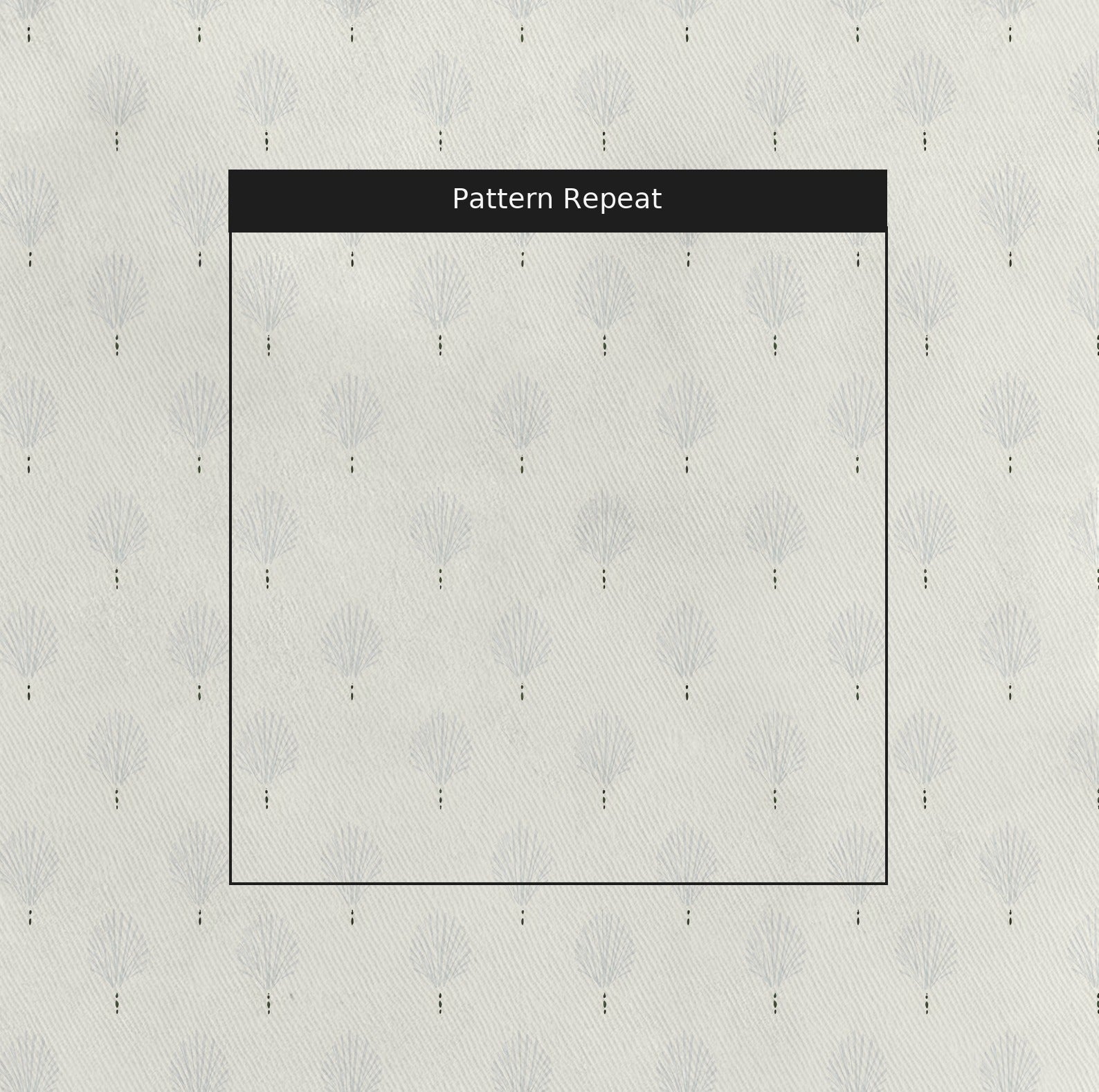 Loose Stems Lichen Block Print - Fabric - Lemon Park