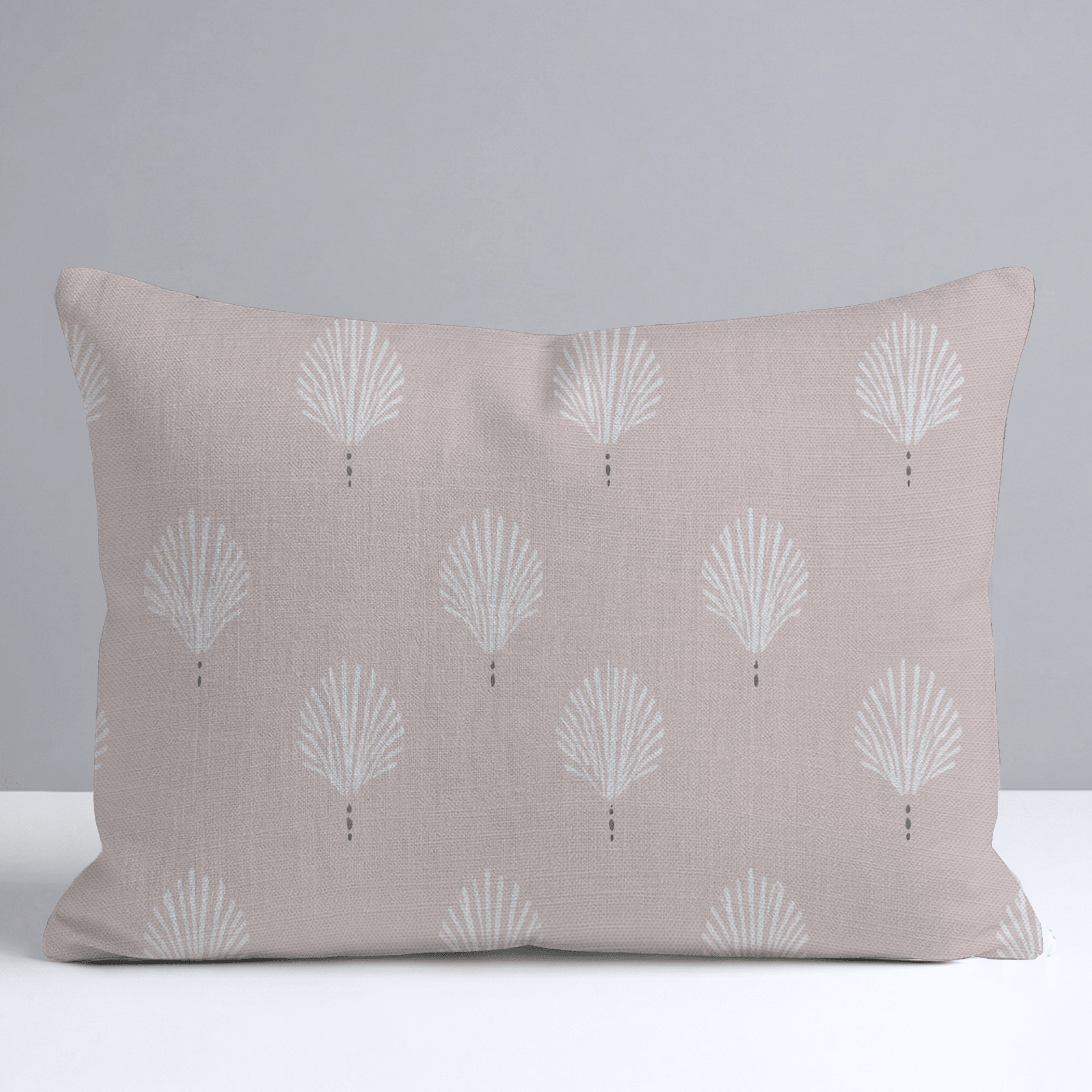 Loose Stems Petaline Block Print Throw Pillow - Lemon Park