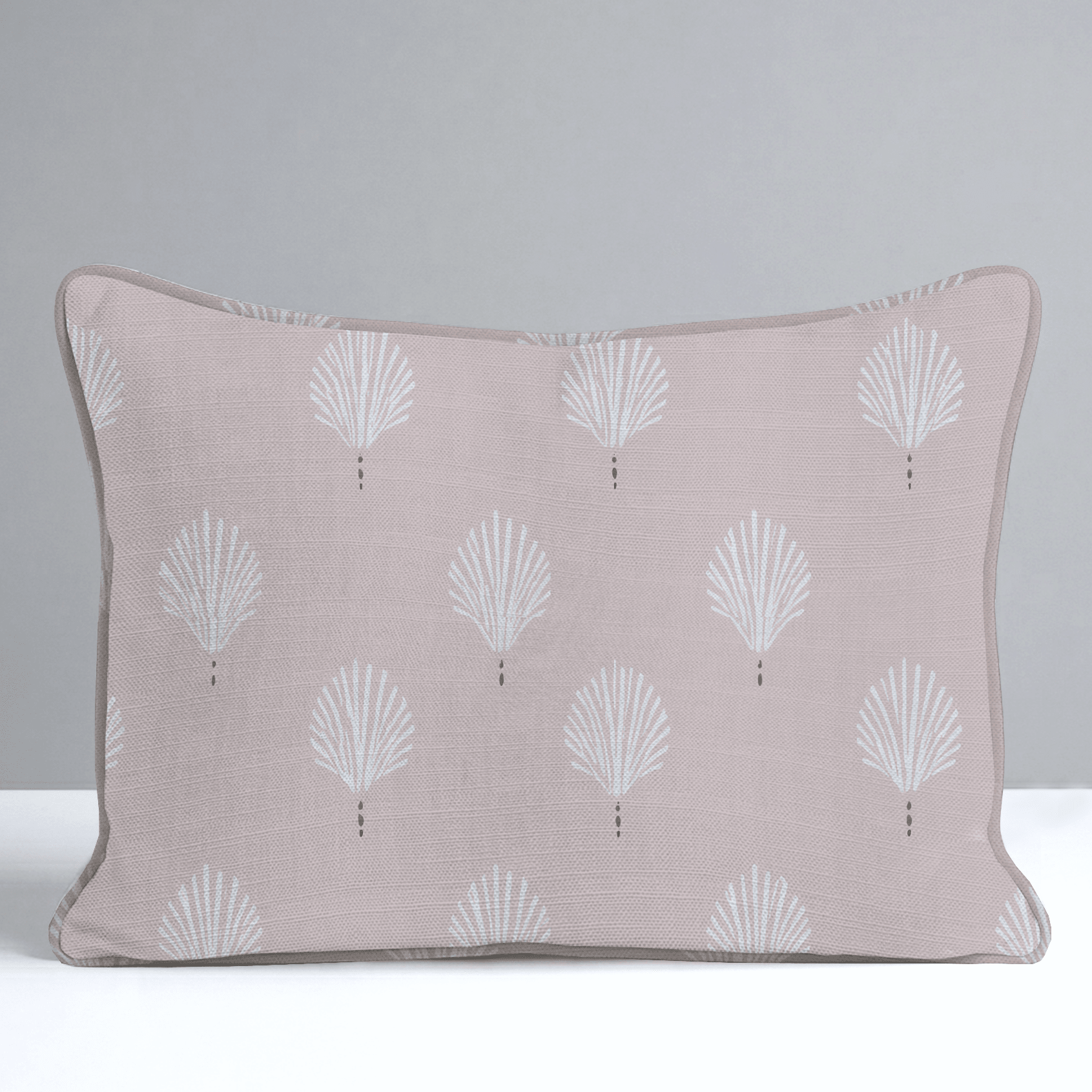 Loose Stems Petaline Block Print Throw Pillow - Lemon Park
