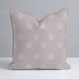 Loose Stems Petaline Block Print Throw Pillow - Lemon Park