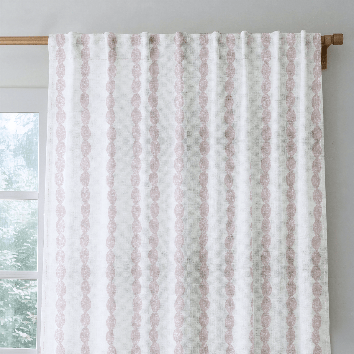 Loose Stems Petaline Chord Stripe - Drapery - Lemon Park
