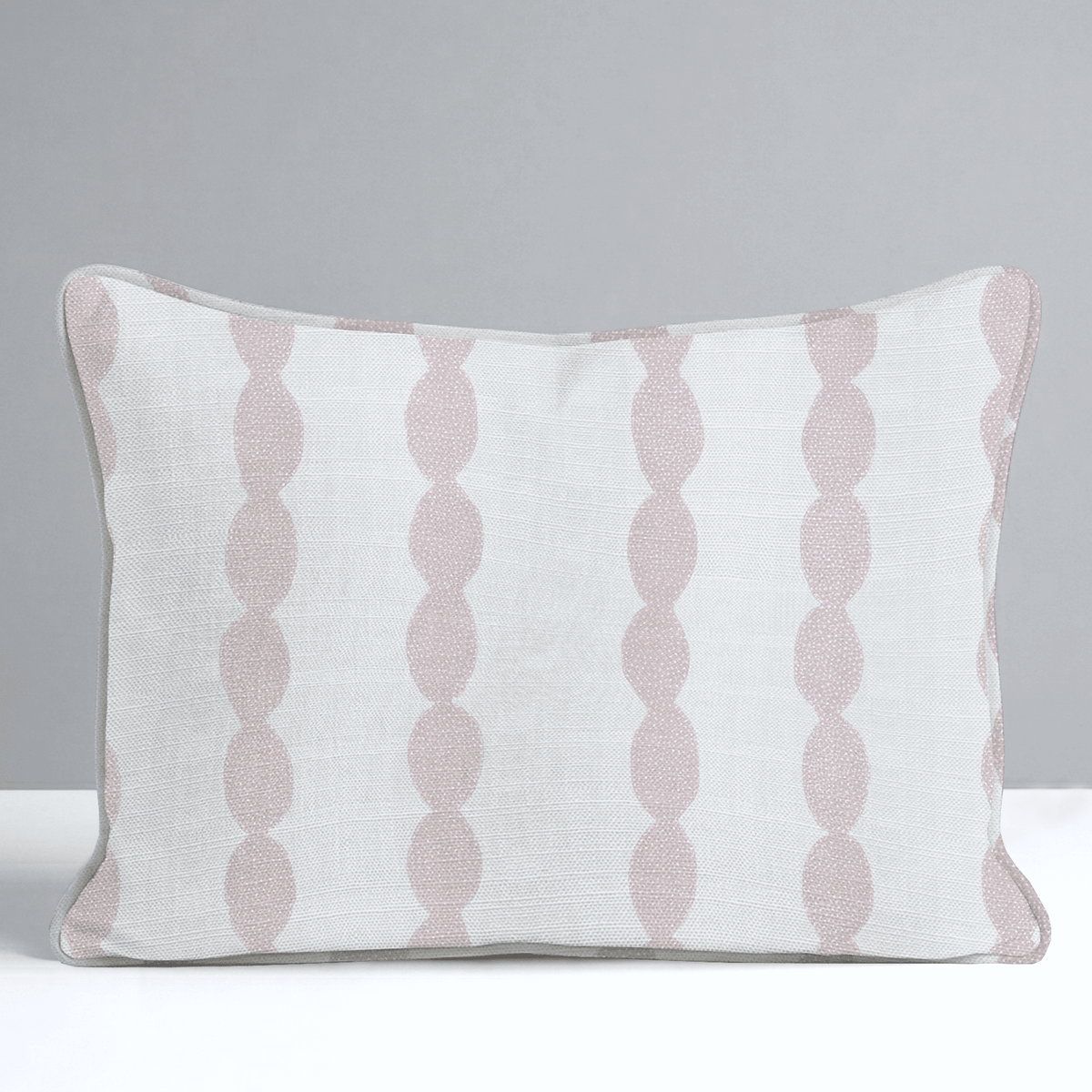 Loose Stems Petaline Chord Stripe Throw Pillow - Lemon Park