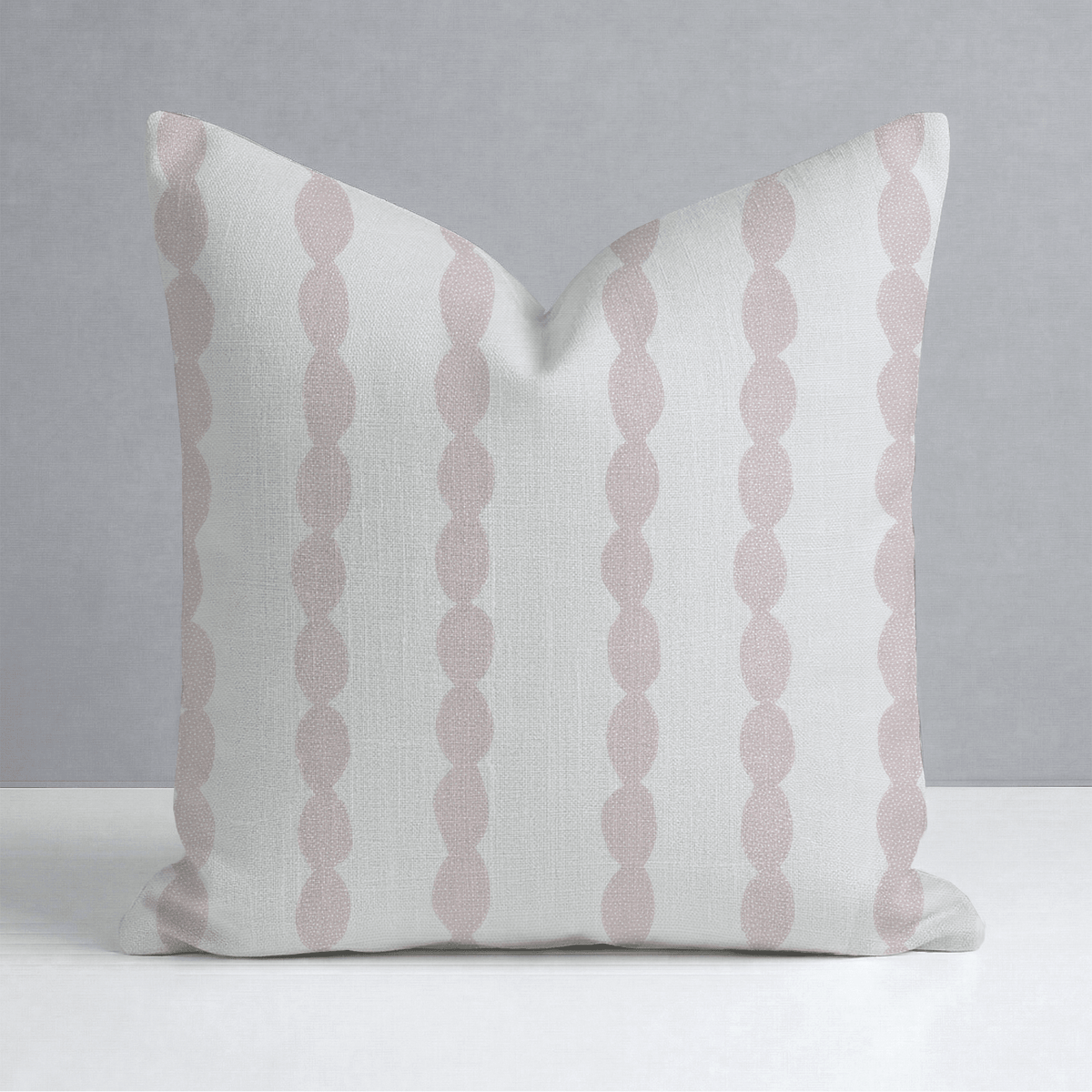 Loose Stems Petaline Chord Stripe Throw Pillow - Lemon Park