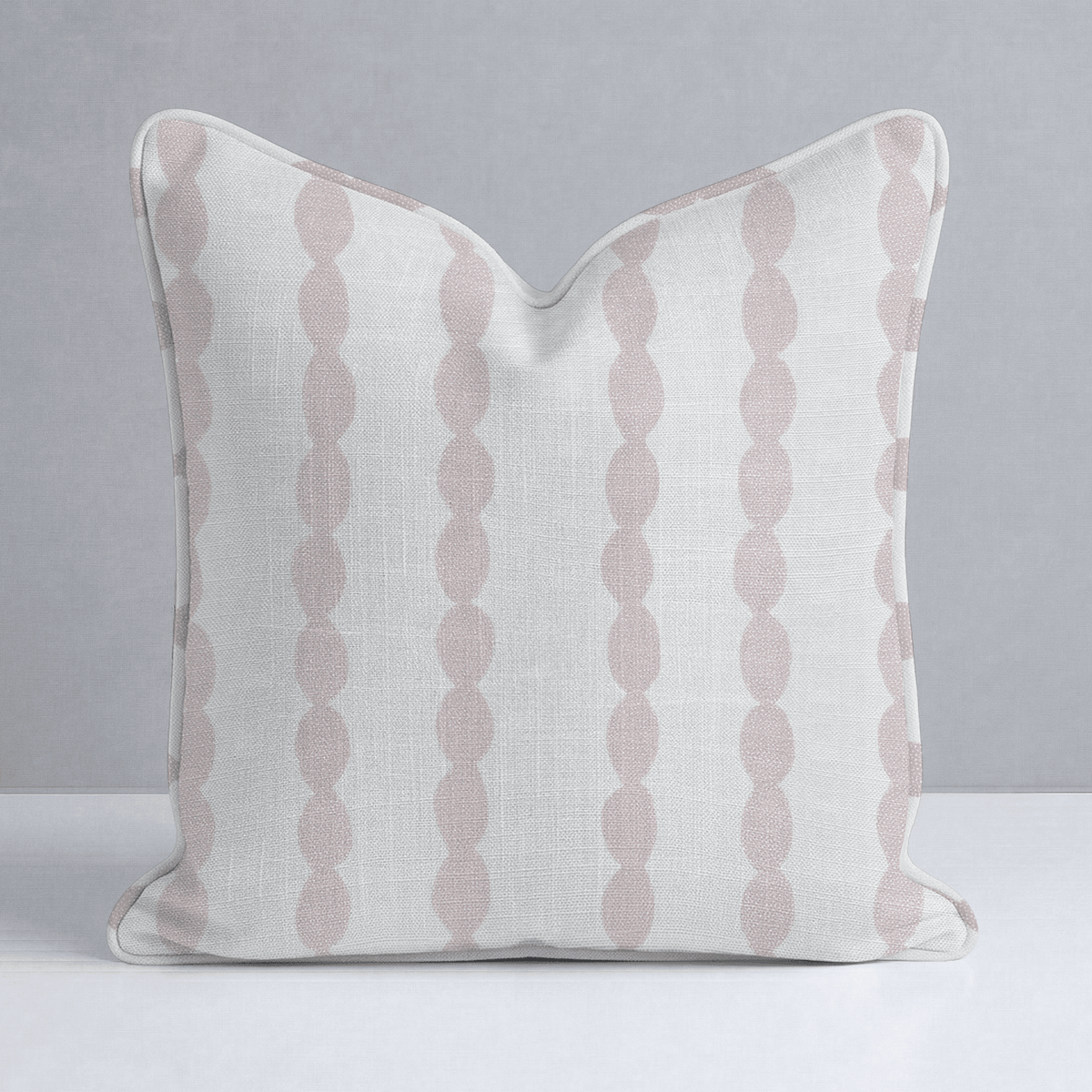 Loose Stems Petaline Chord Stripe Throw Pillow - Lemon Park