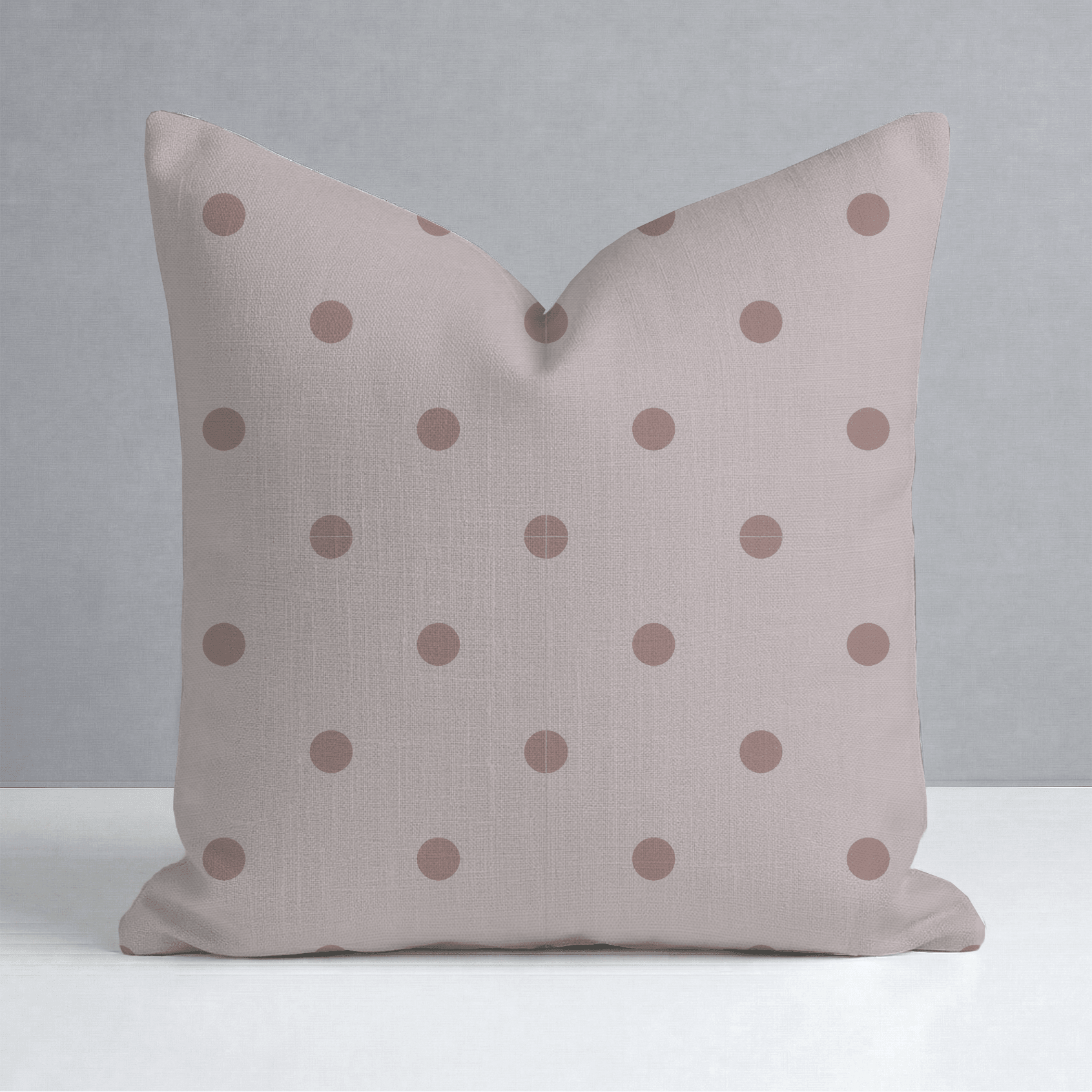 Loose Stems Petaline Polka Dot Throw Pillow - Lemon Park