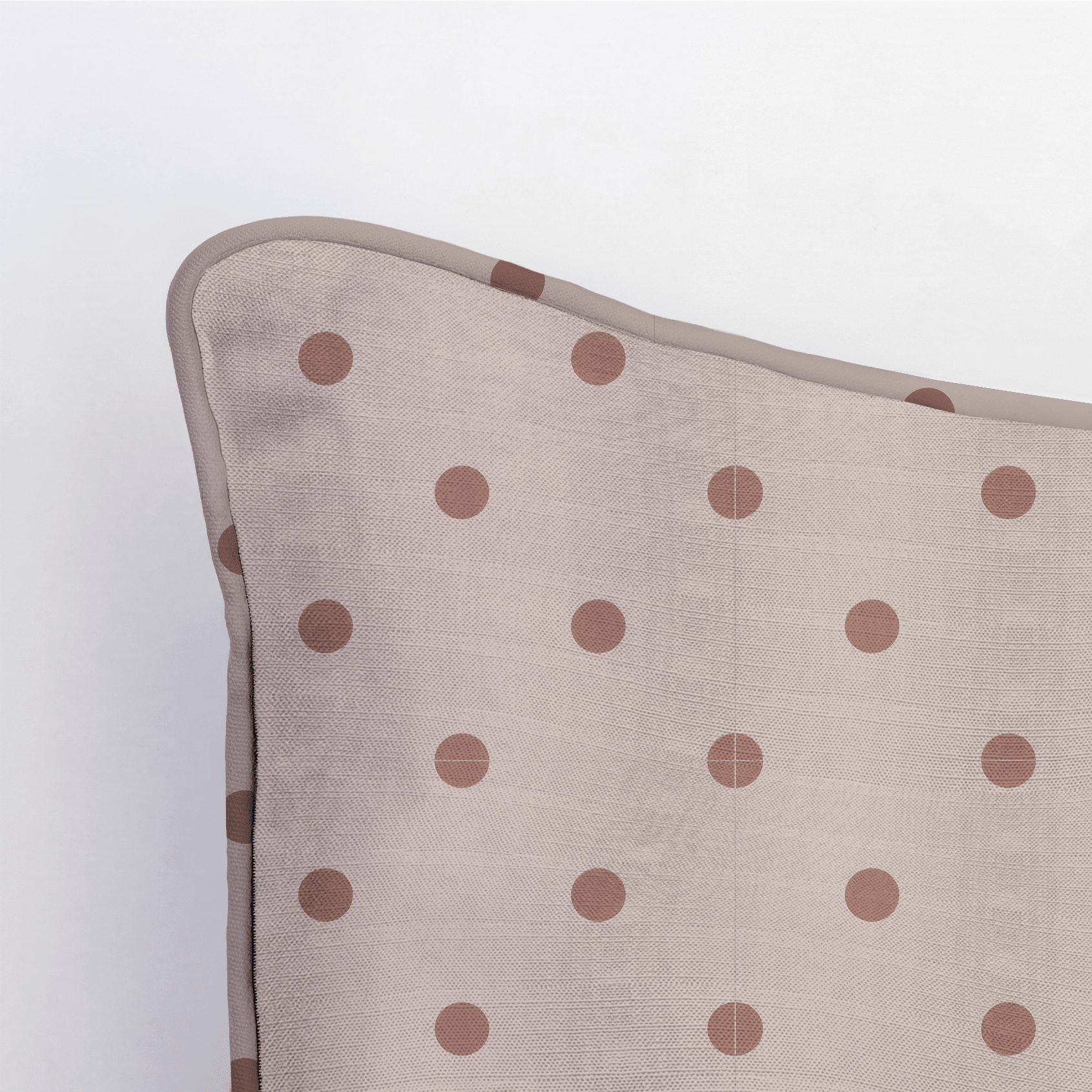 Loose Stems Petaline Polka Dot Throw Pillow - Lemon Park