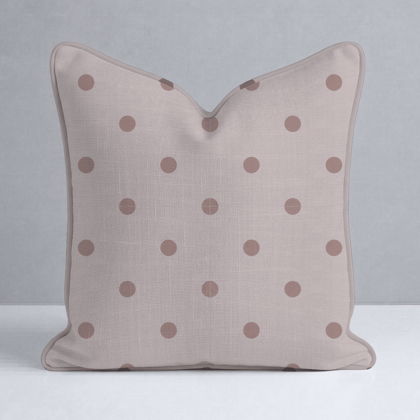 Loose Stems Petaline Polka Dot Throw Pillow - Lemon Park