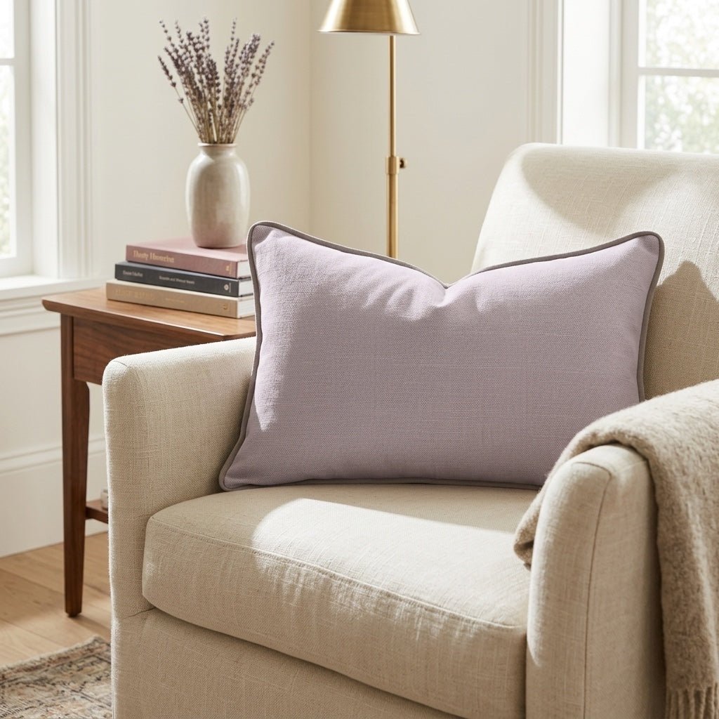 Loose Stems Petaline Throw Pillow - Lemon Park