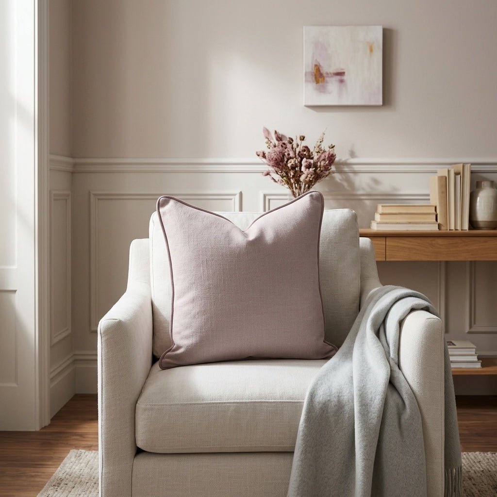 Loose Stems Petaline Throw Pillow - Lemon Park