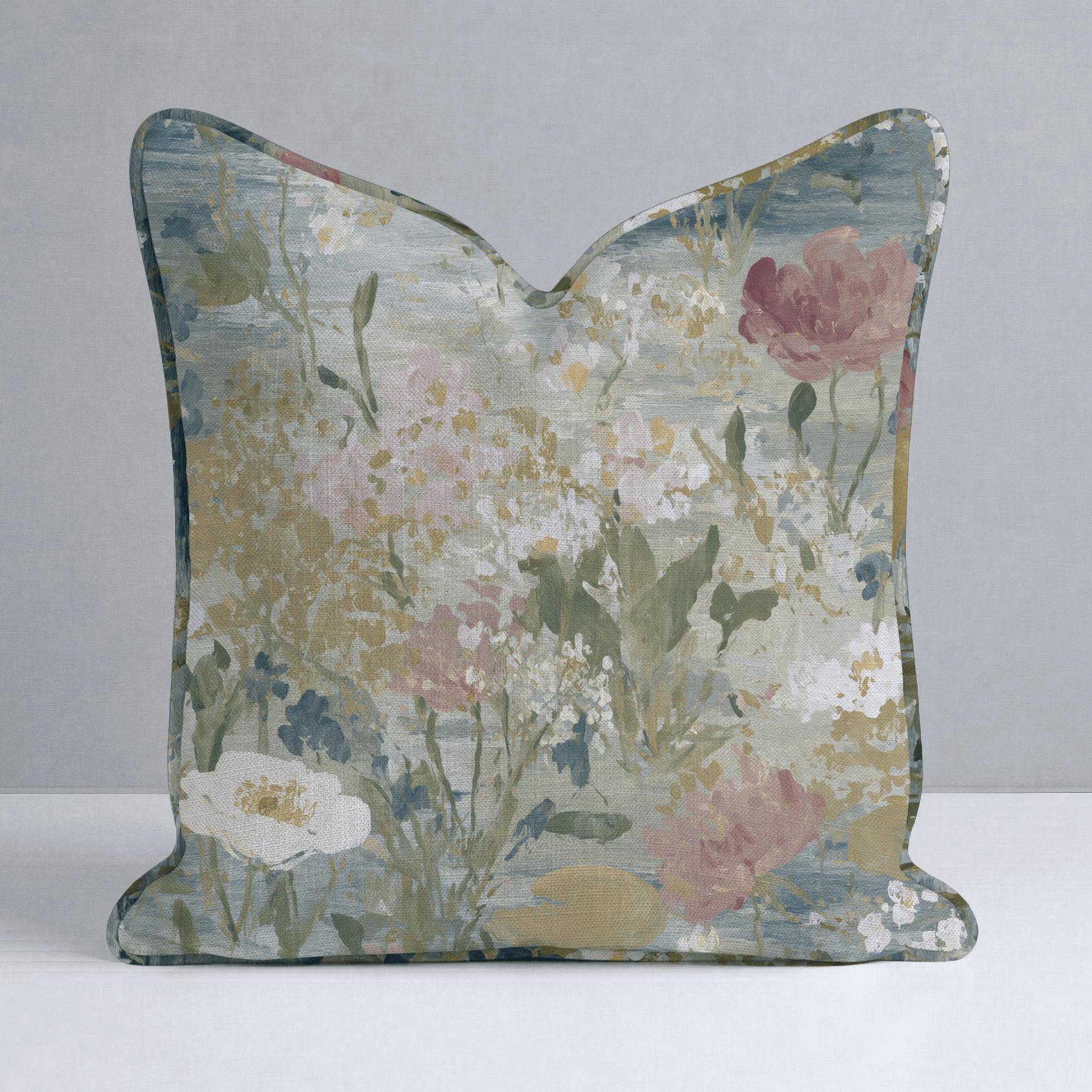 Loose Stems Throw Pillow - Lemon Park