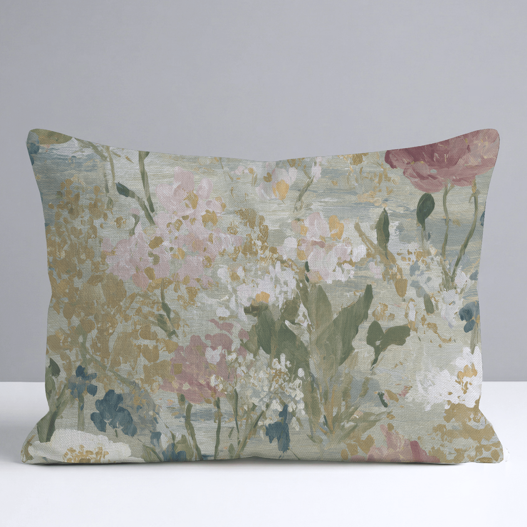 Loose Stems Throw Pillow - Lemon Park
