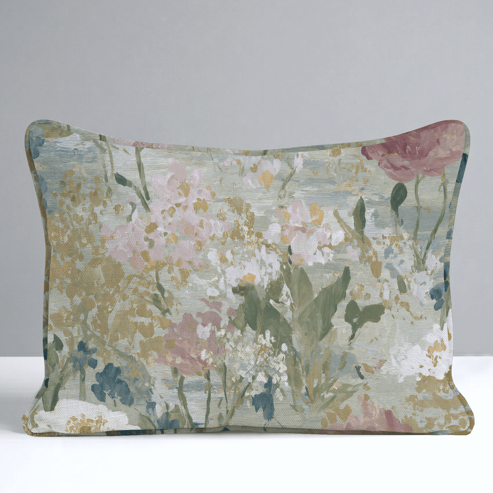 Loose Stems Throw Pillow - Lemon Park