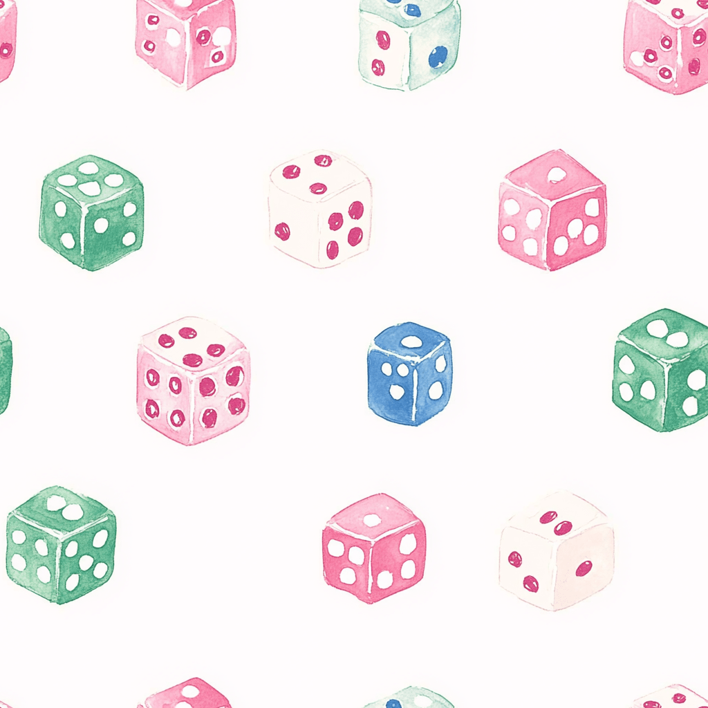Lucky Dice Wallpaper - Lemon Park
