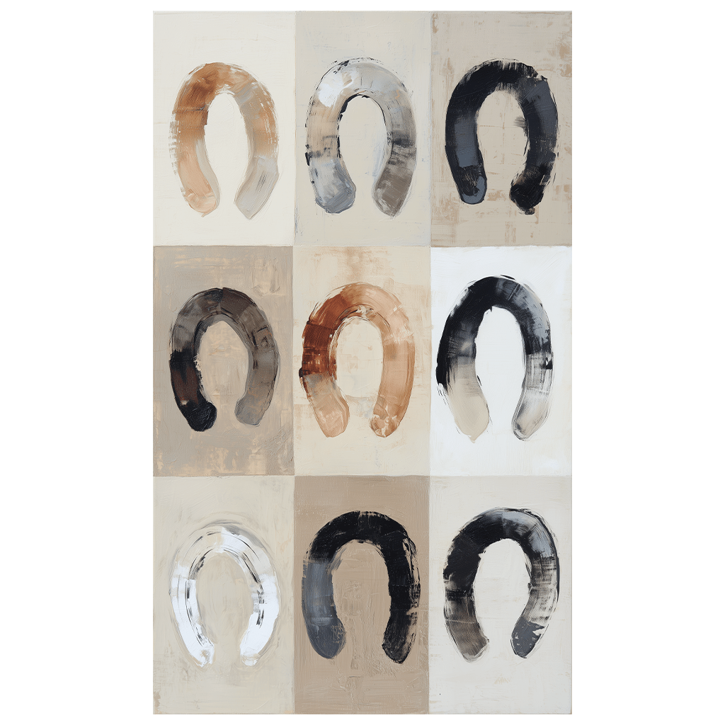 Lucky Horseshoes - Tapestry - Lemon Park