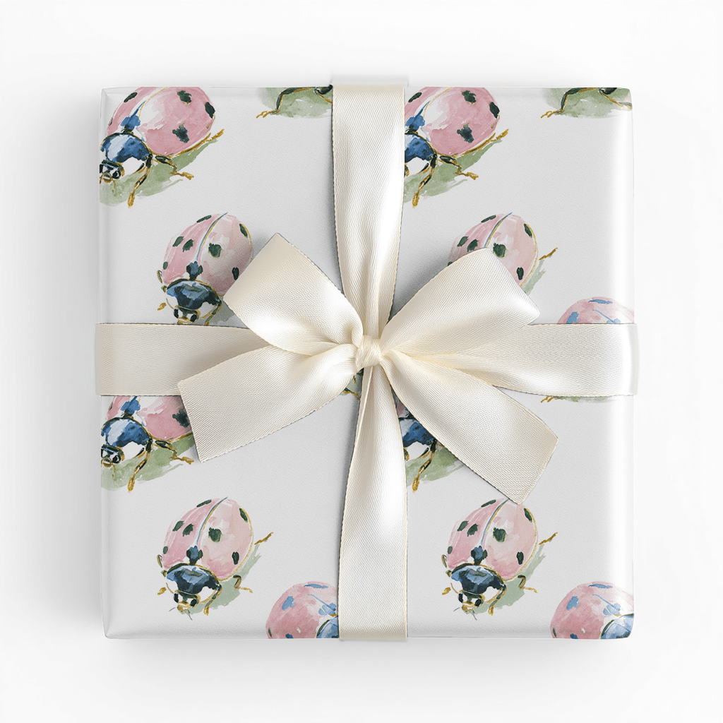 Lucy Ladybug - Wrapping Paper - Lemon Park