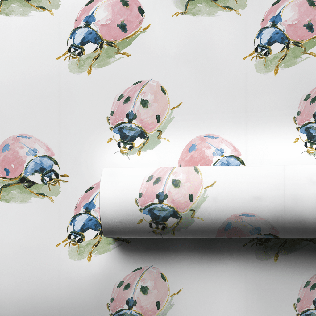 Lucy Ladybug - Wrapping Paper - Lemon Park